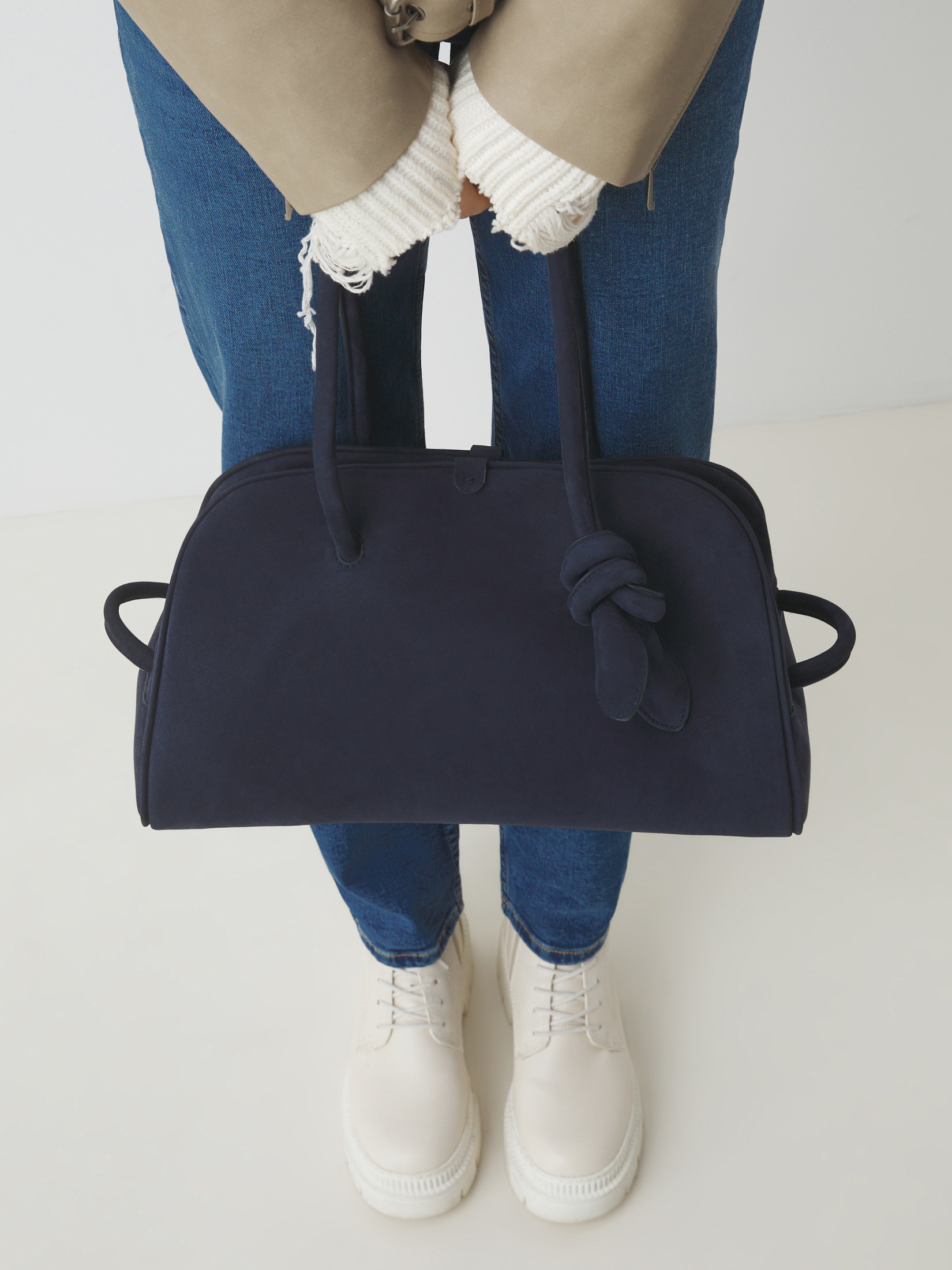 Женский тоут MAISON DAVID 4638152, темно-синий