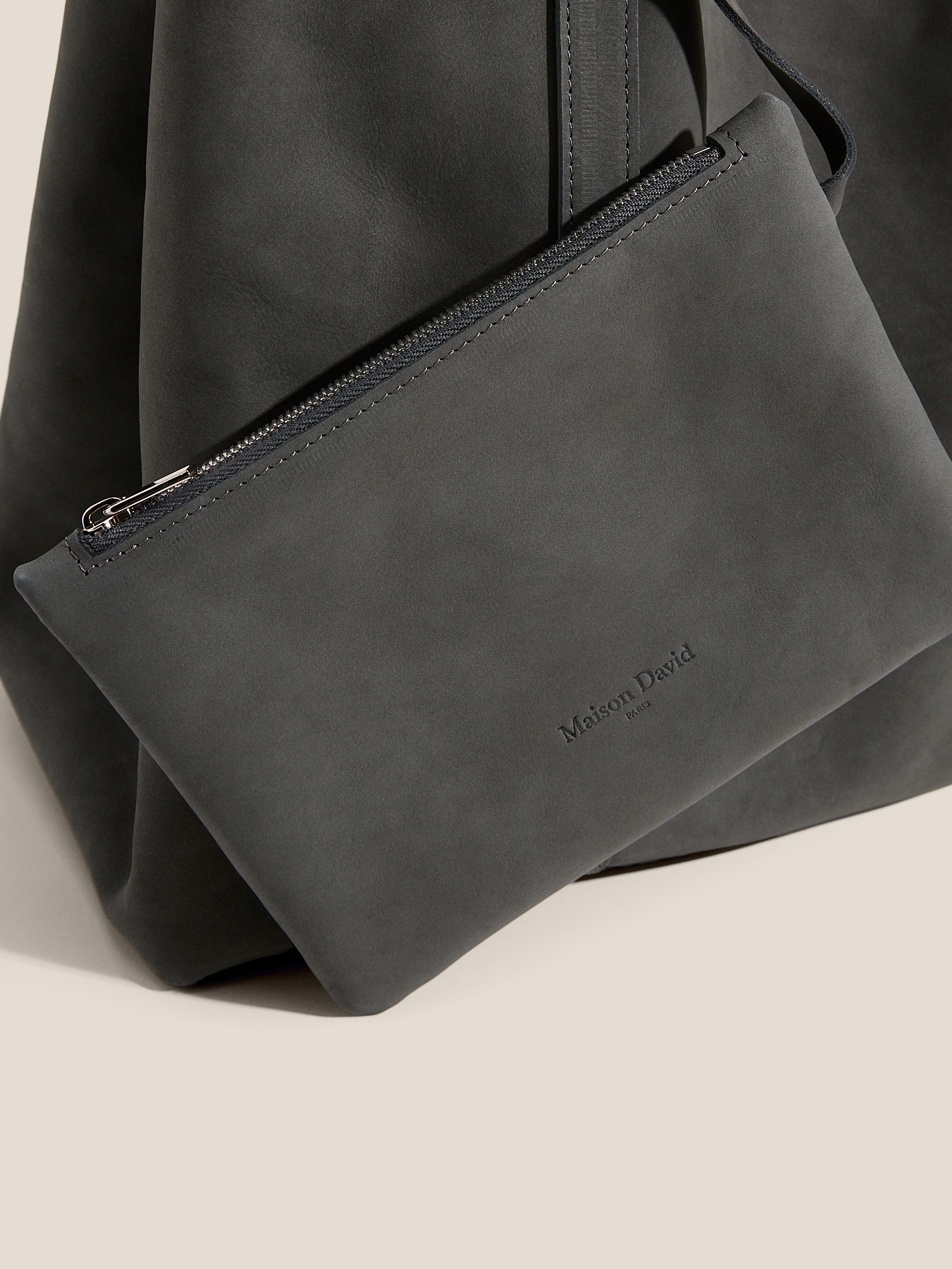 Женский шоппер MAISON DAVID 4661343, темно-серый