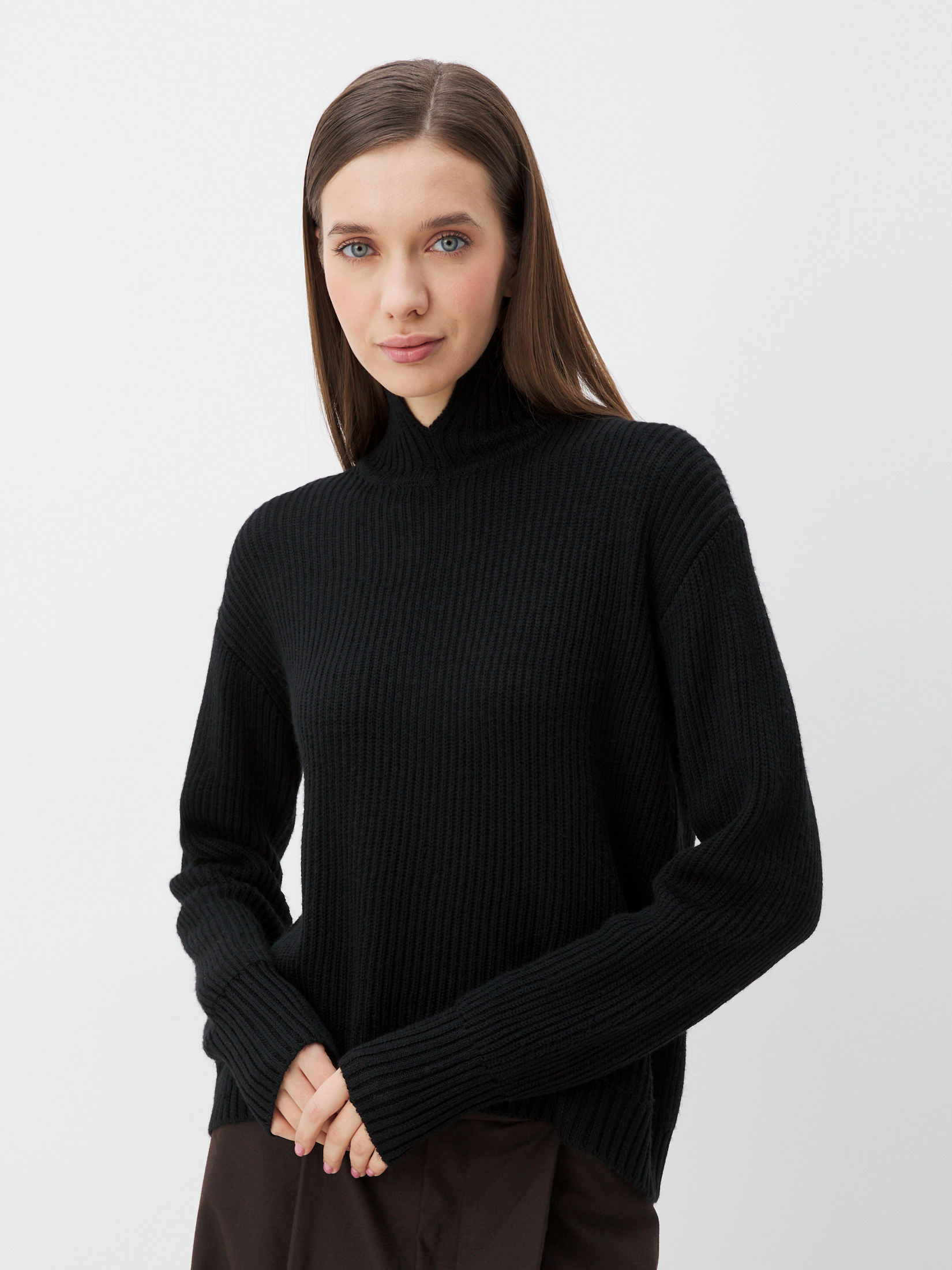 Женский свитер MAISON DAVID 4406483, черный