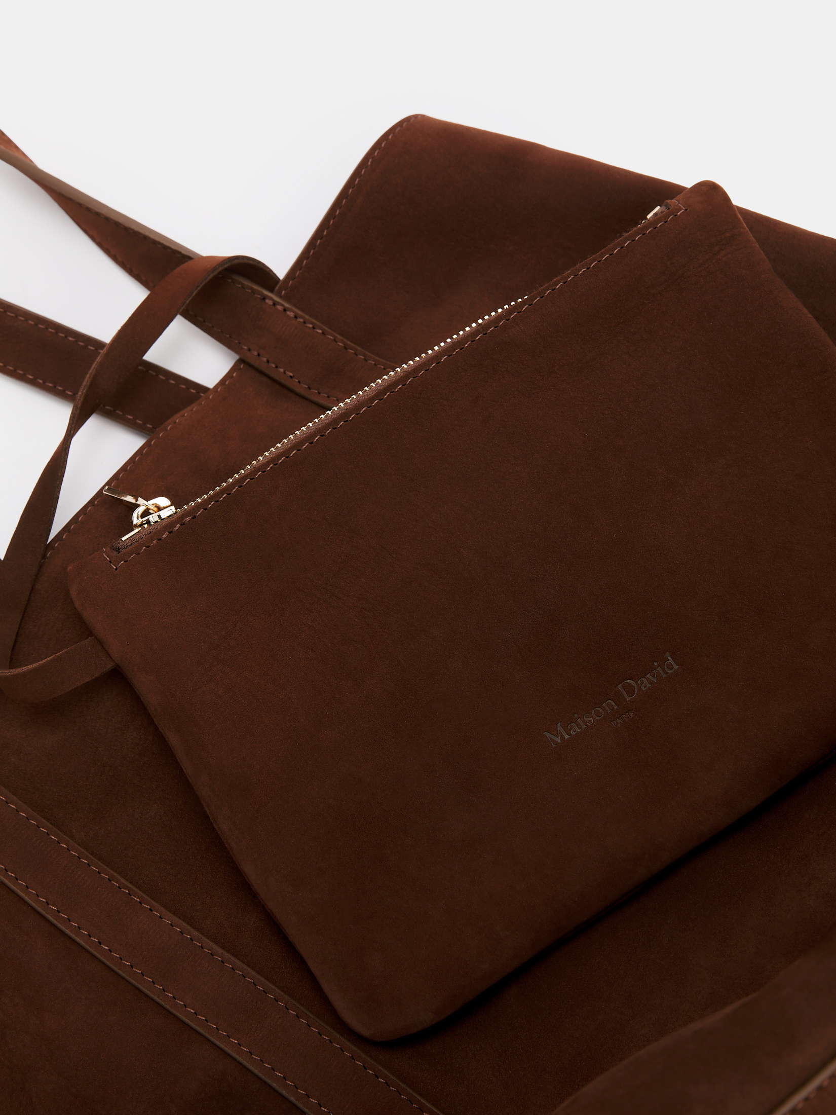 Женский шоппер MAISON DAVID 4661359, коричневый