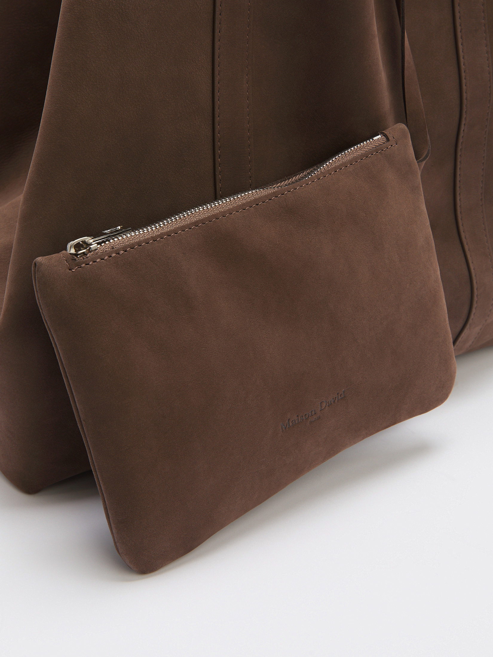 Женский шоппер MAISON DAVID 4661353, пыльно-коричневый