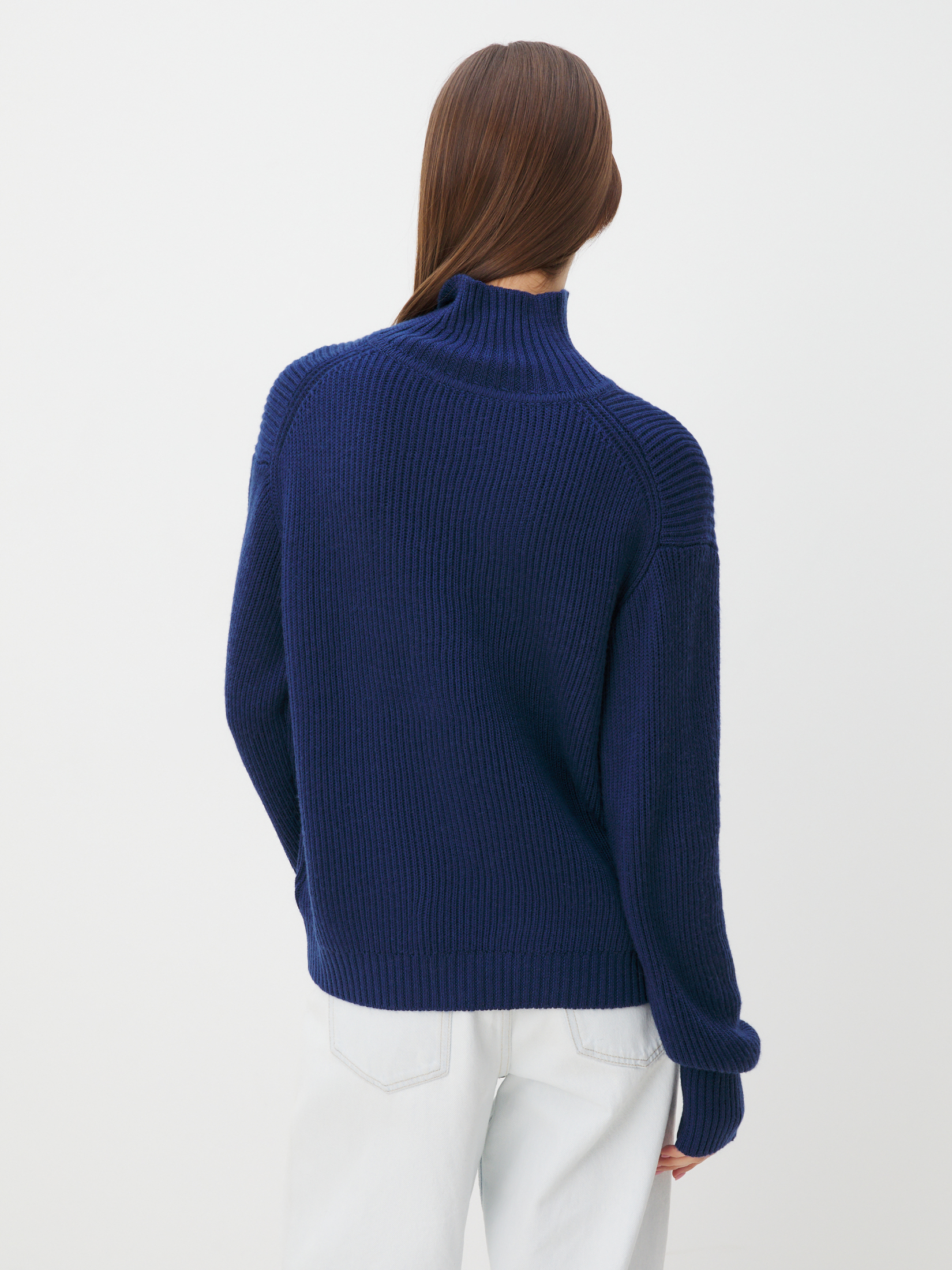 Женский свитер MAISON DAVID 4406539, сапфировый