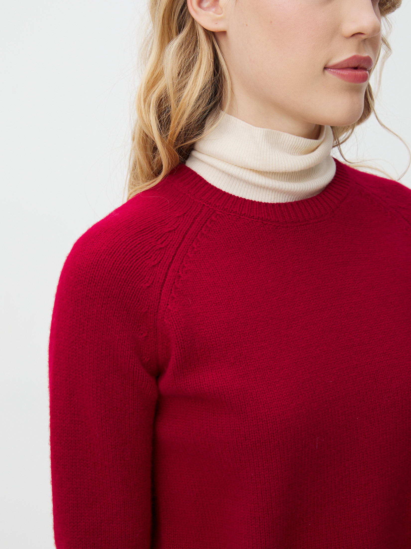 Женский джемпер MAISON DAVID 4406751, рубиновый