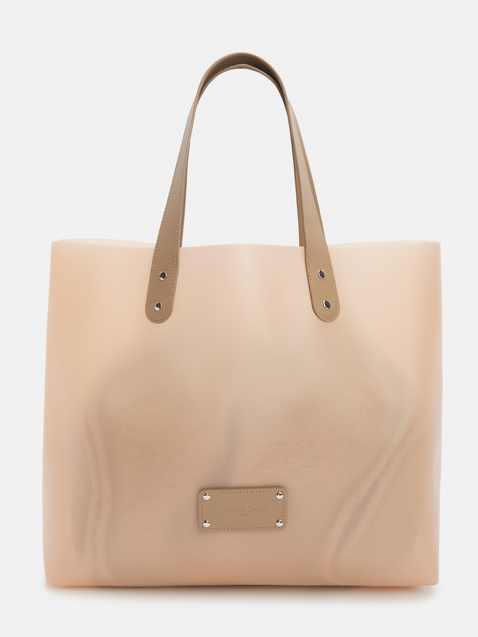 Женский шоппер MAISON DAVID 4714992, бежевый