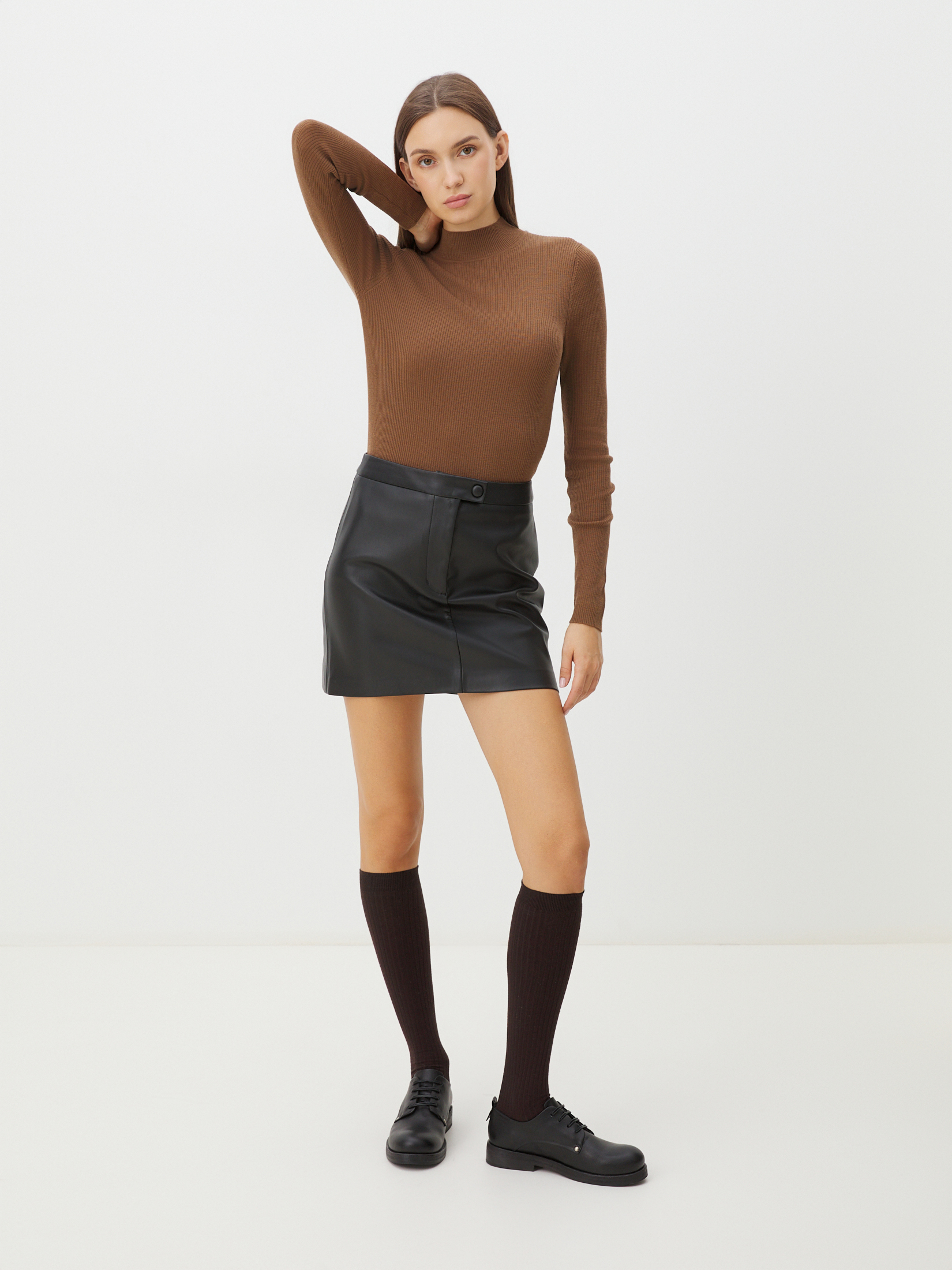 Женский джемпер MAISON DAVID 4273252, коричневый