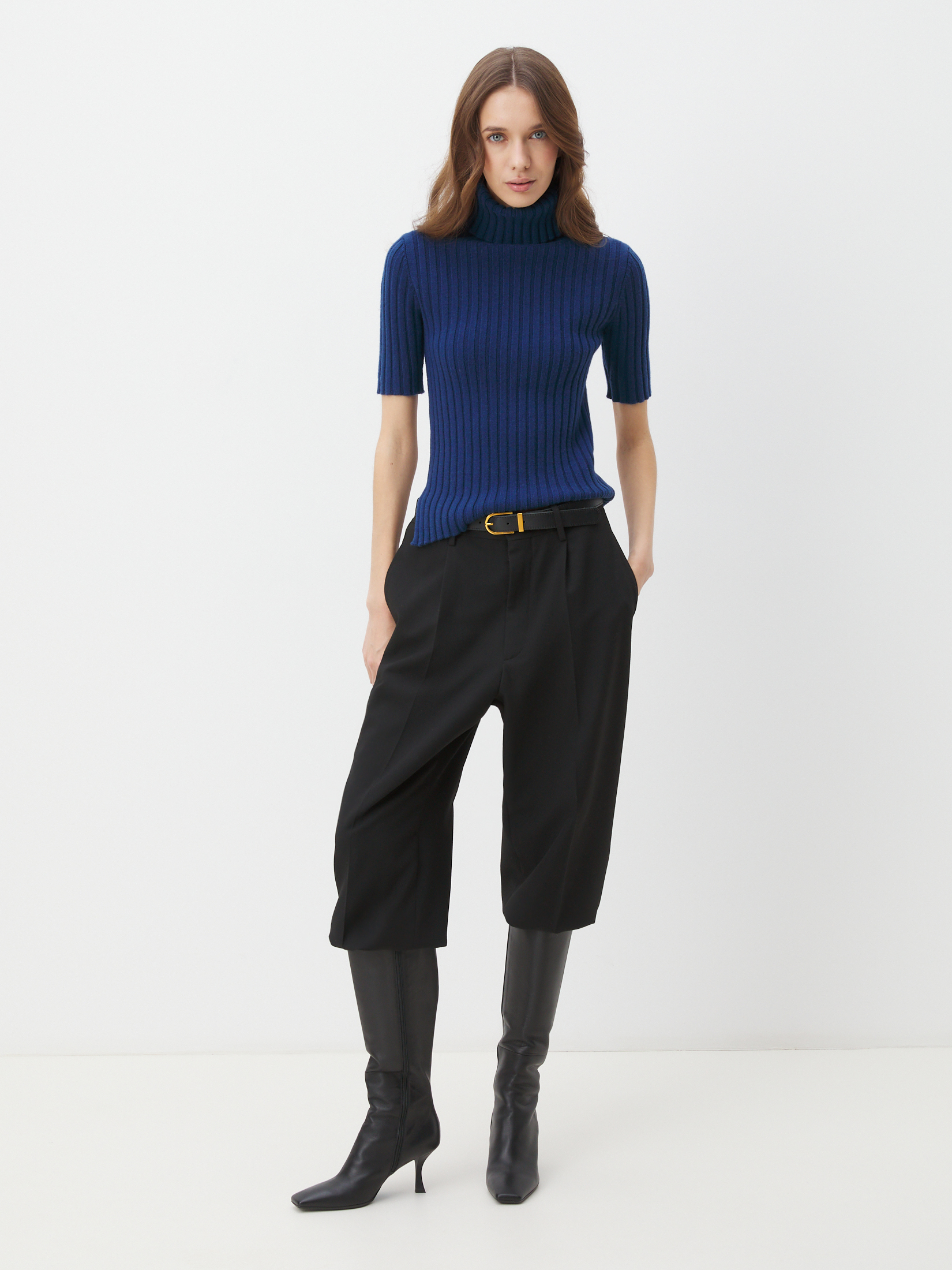 Женская водолазка MAISON DAVID 4450807, сапфировый