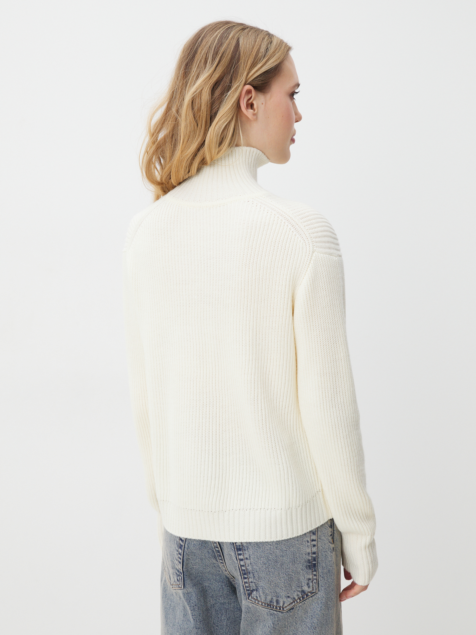 Женский свитер MAISON DAVID 4406490, молочно-белый