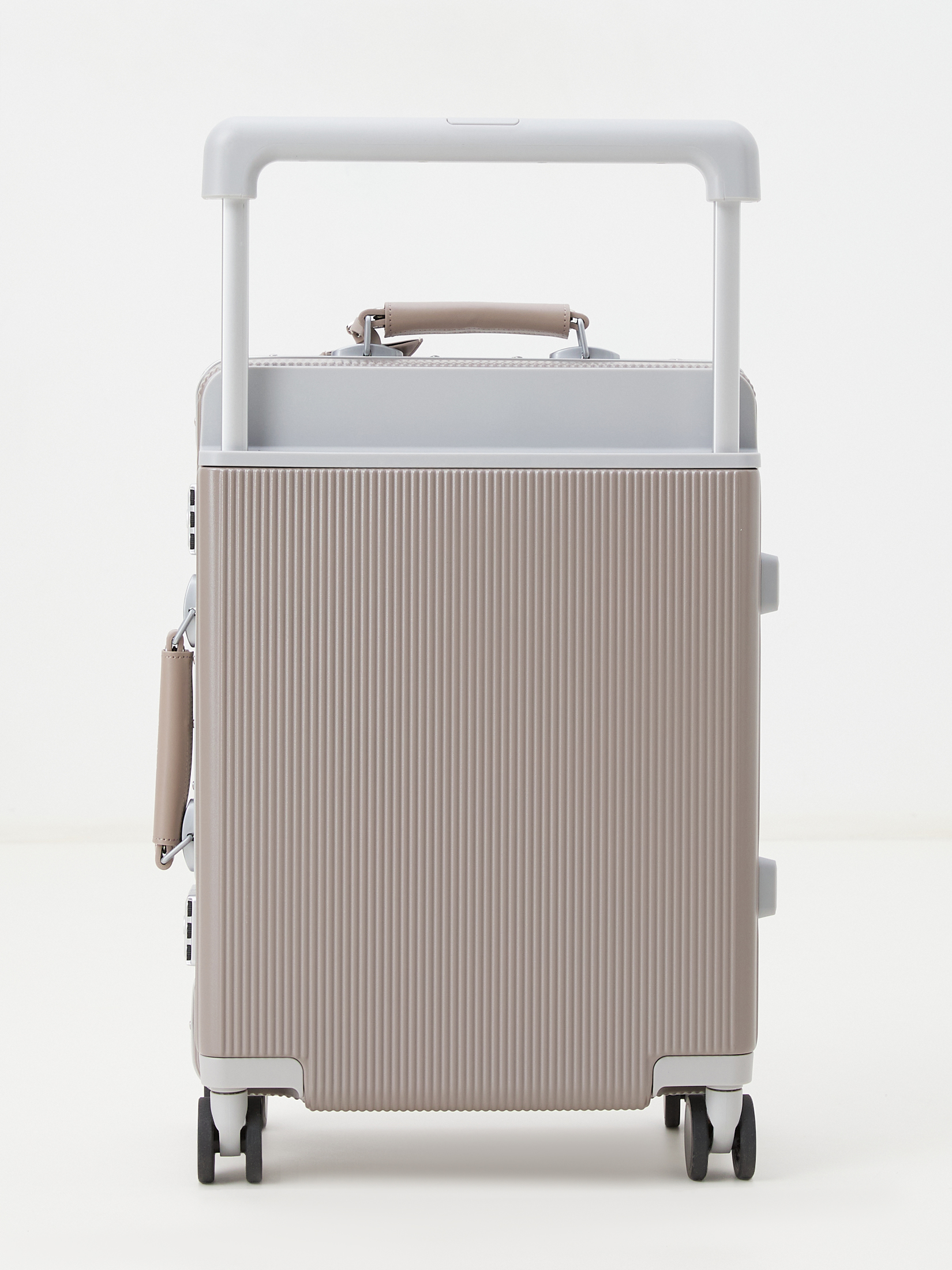 Чемодан MAISON DAVID 4197729, коричнево-серый