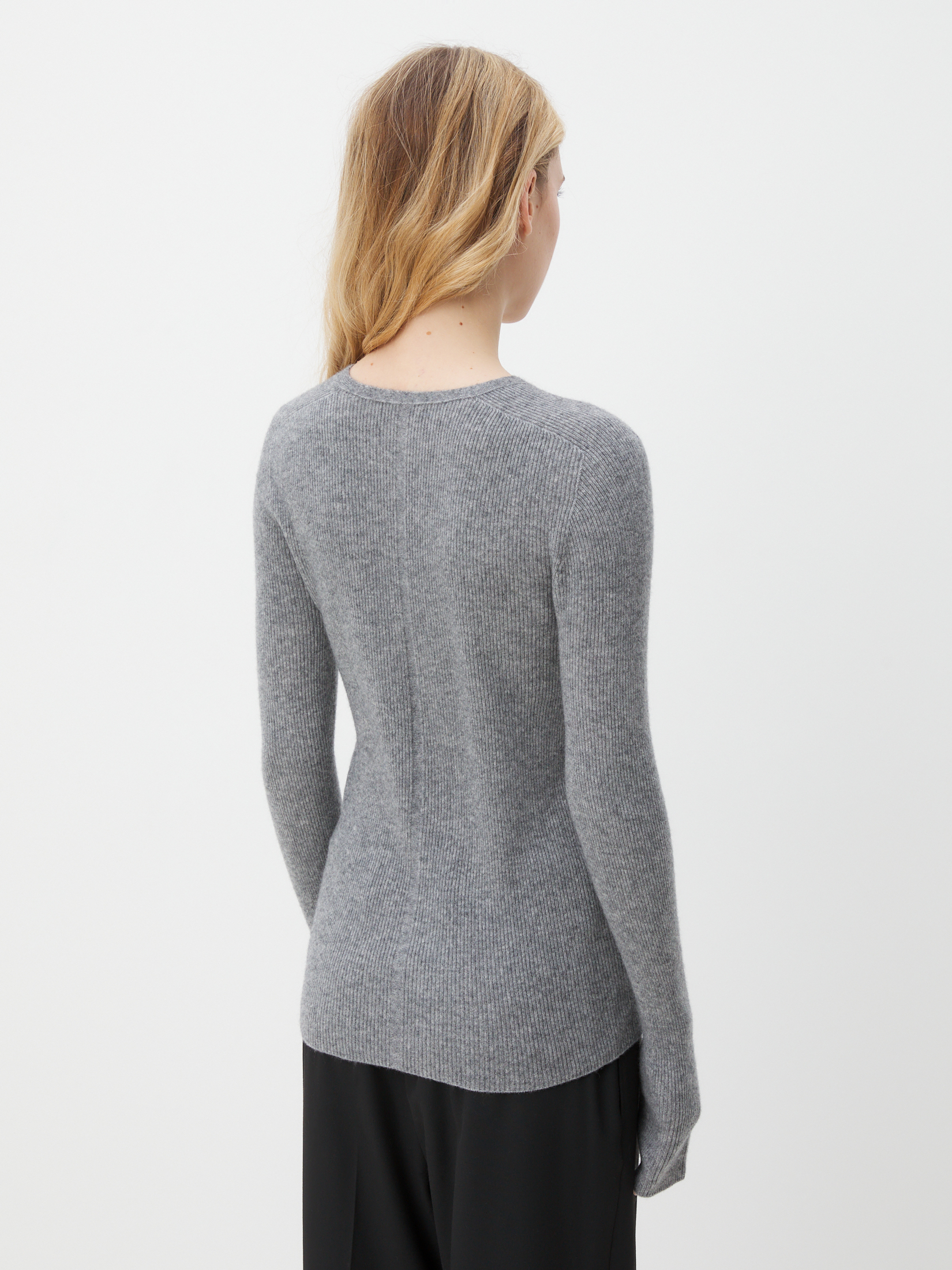 Женский пуловер MAISON DAVID 4451102, серый