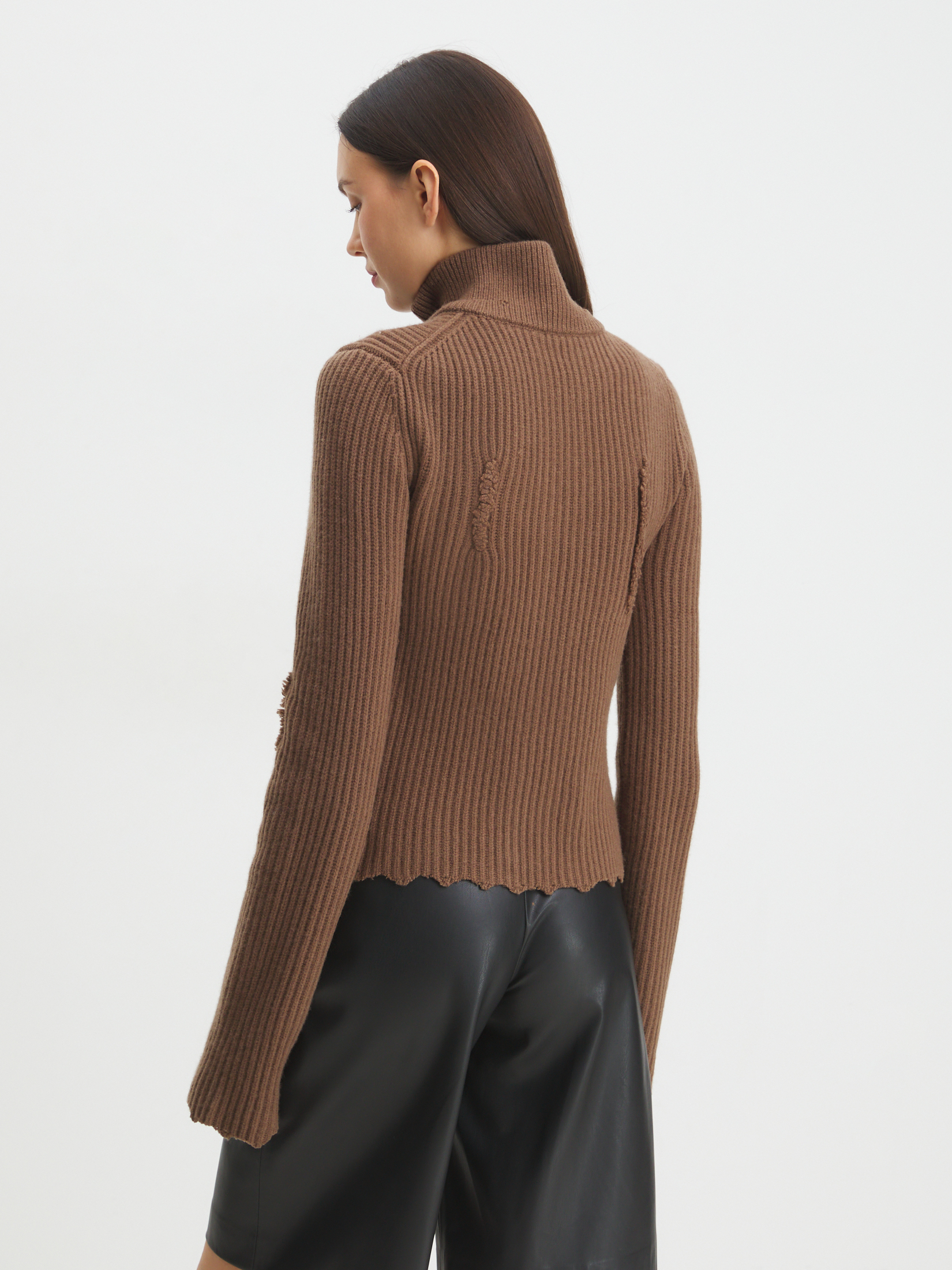 Женский кардиган MAISON DAVID 4351153, коричневый