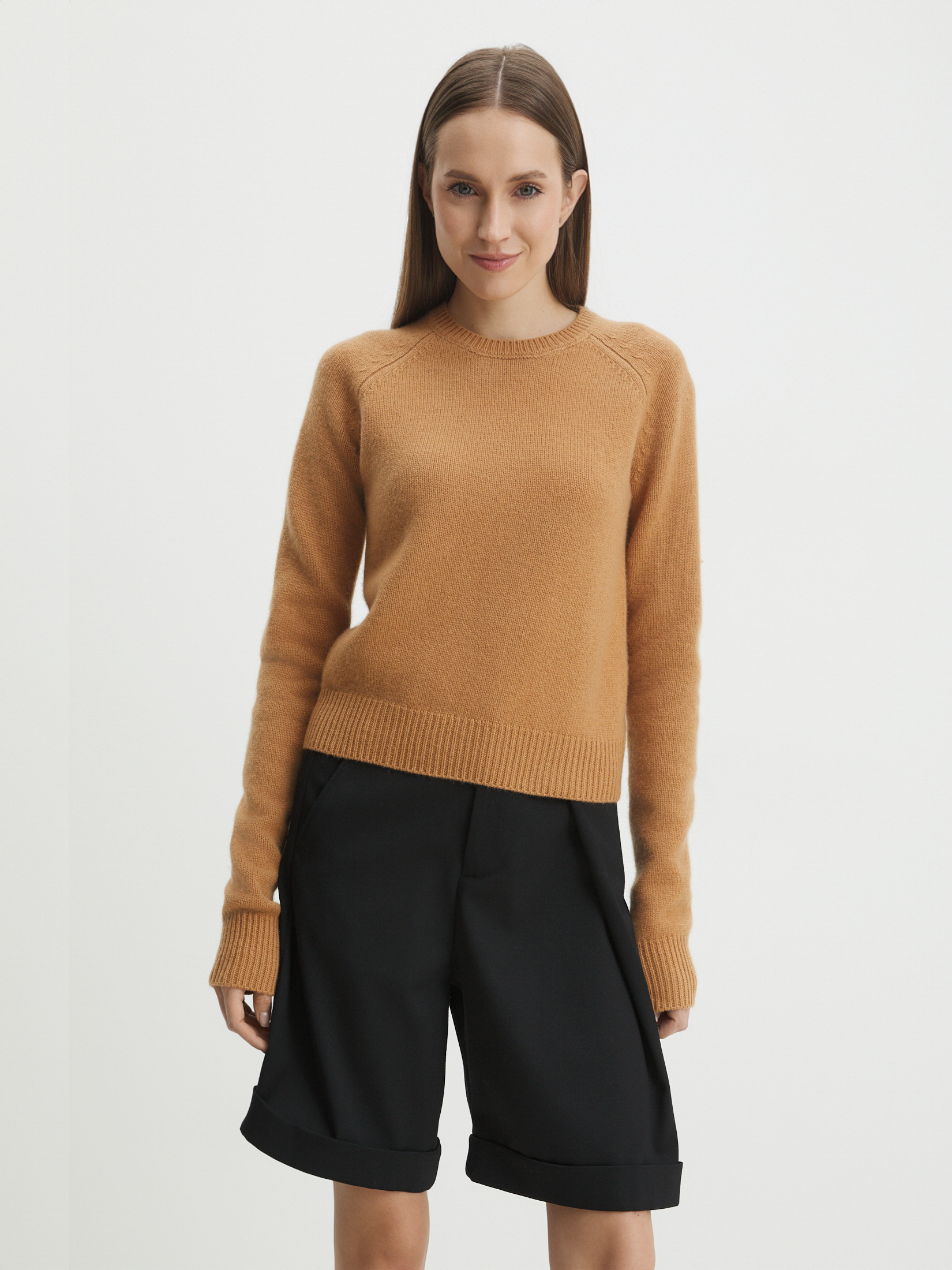 Женский джемпер MAISON DAVID 4406772, светло-коричневый