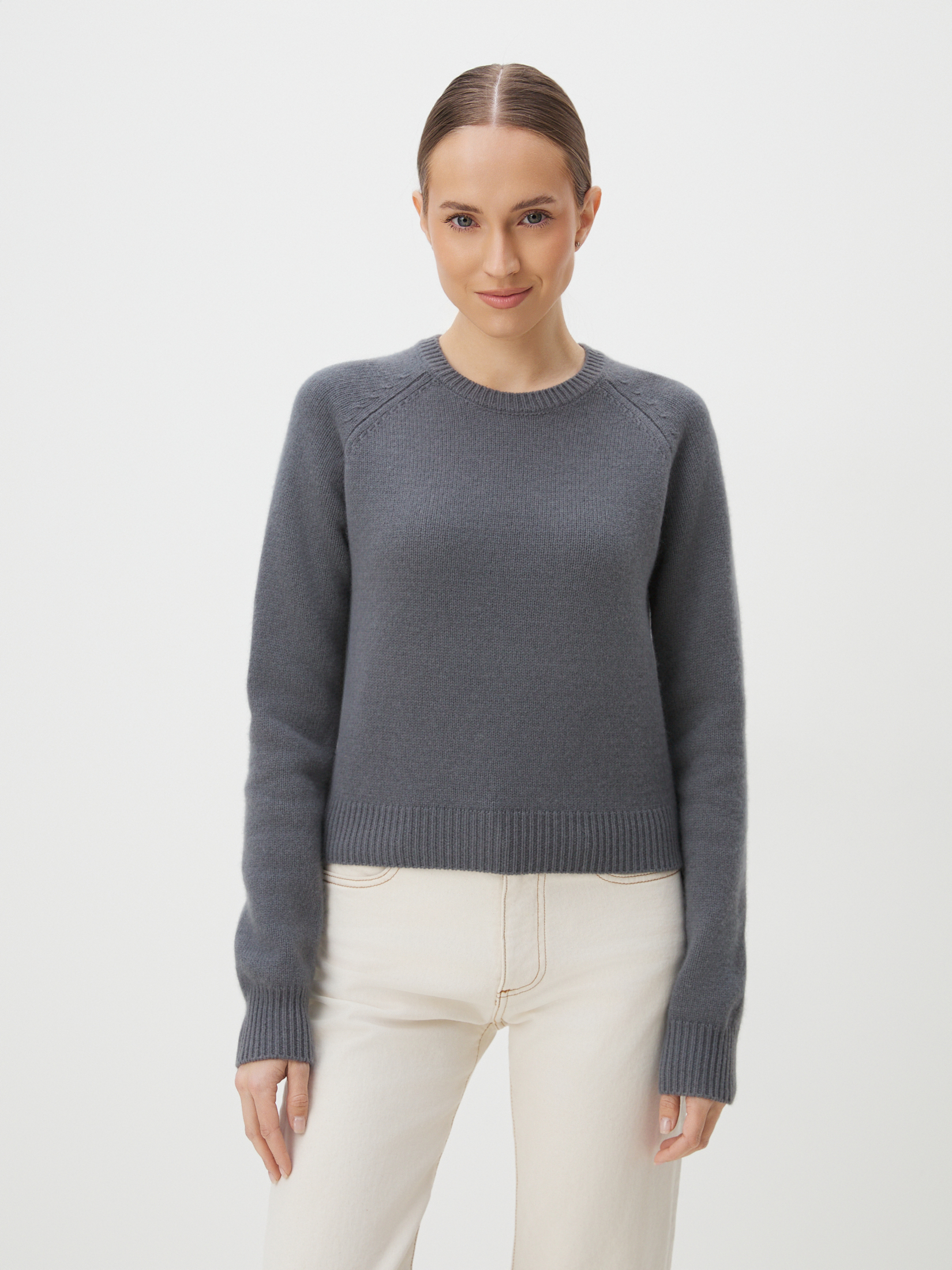 Женский джемпер MAISON DAVID 4406821, серый