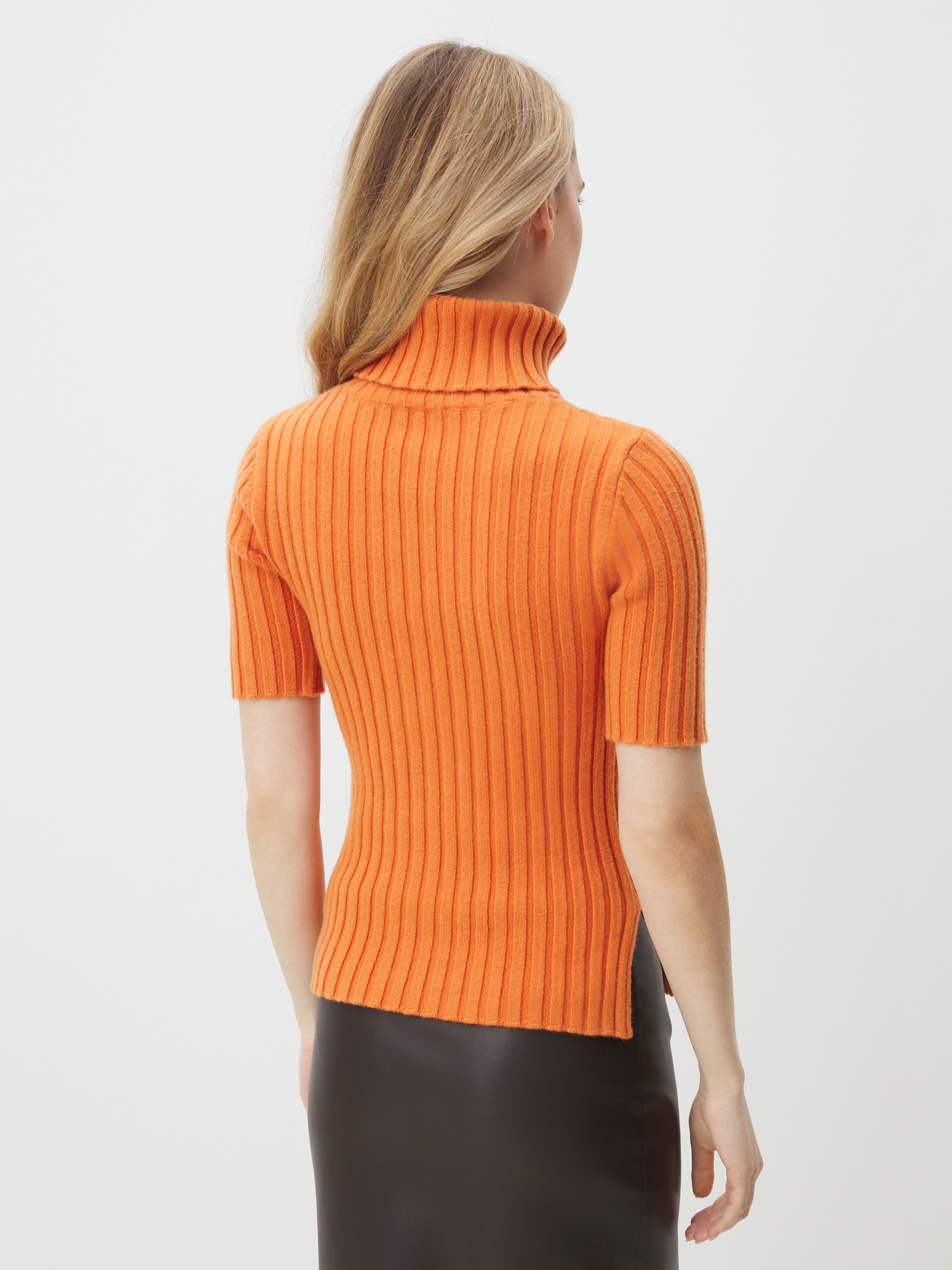 Женская водолазка MAISON DAVID 4450714, апельсиновый