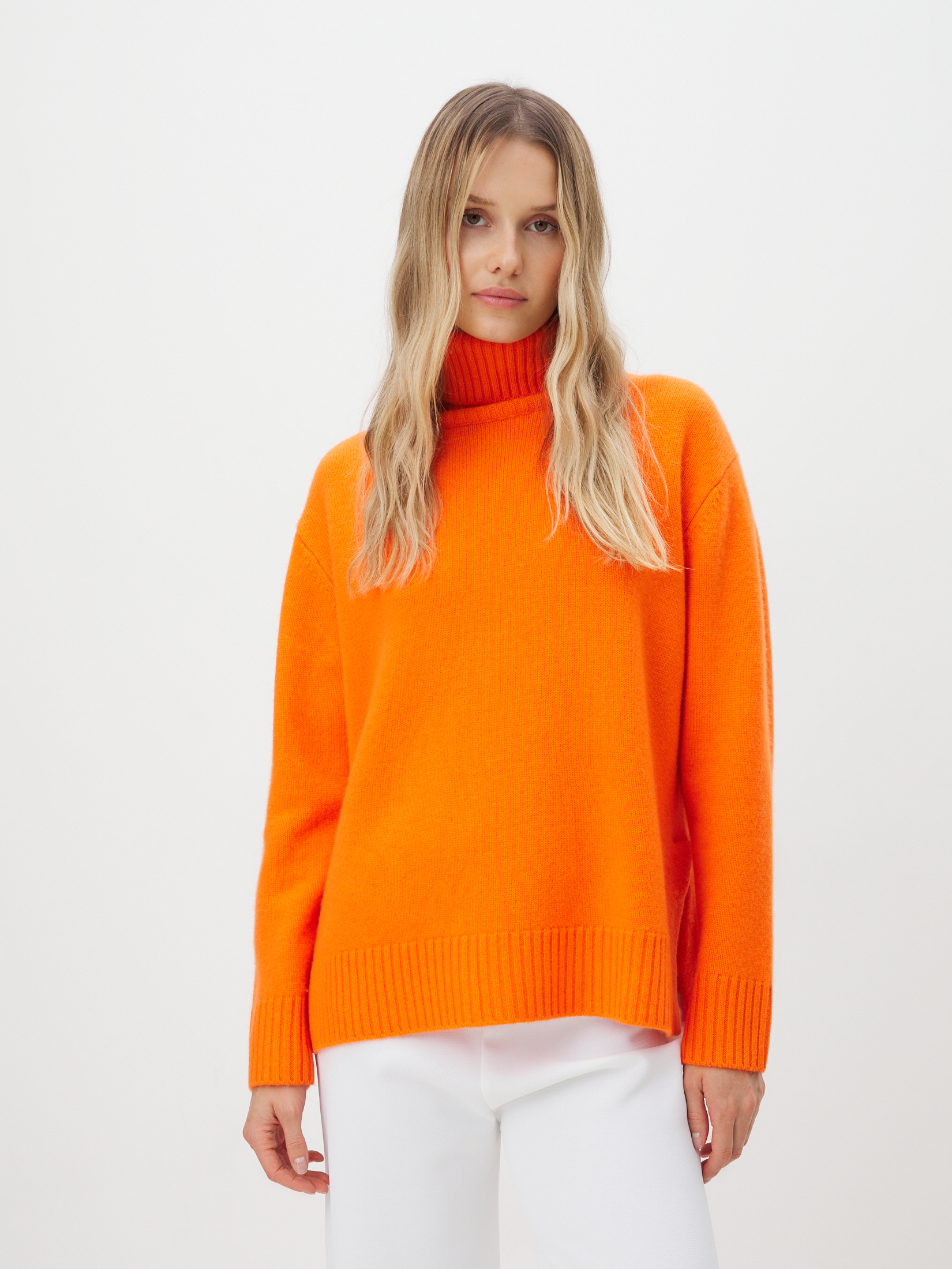 Женский свитер MAISON DAVID 4309173, апельсиновый