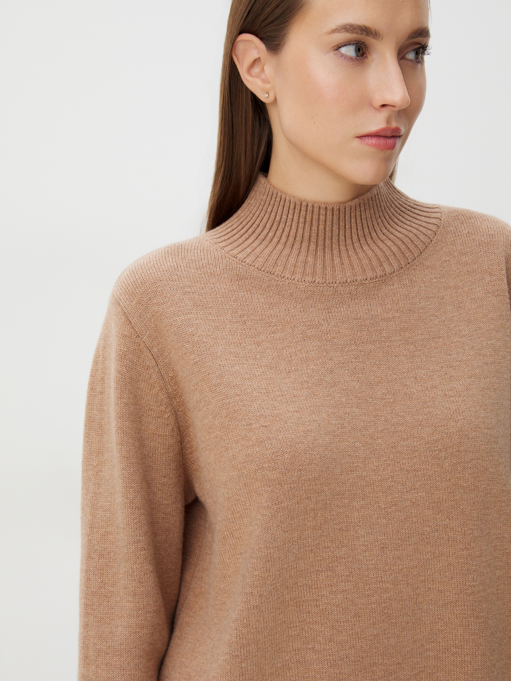 Женский свитер MAISON DAVID 4332202, бежево-коричневый