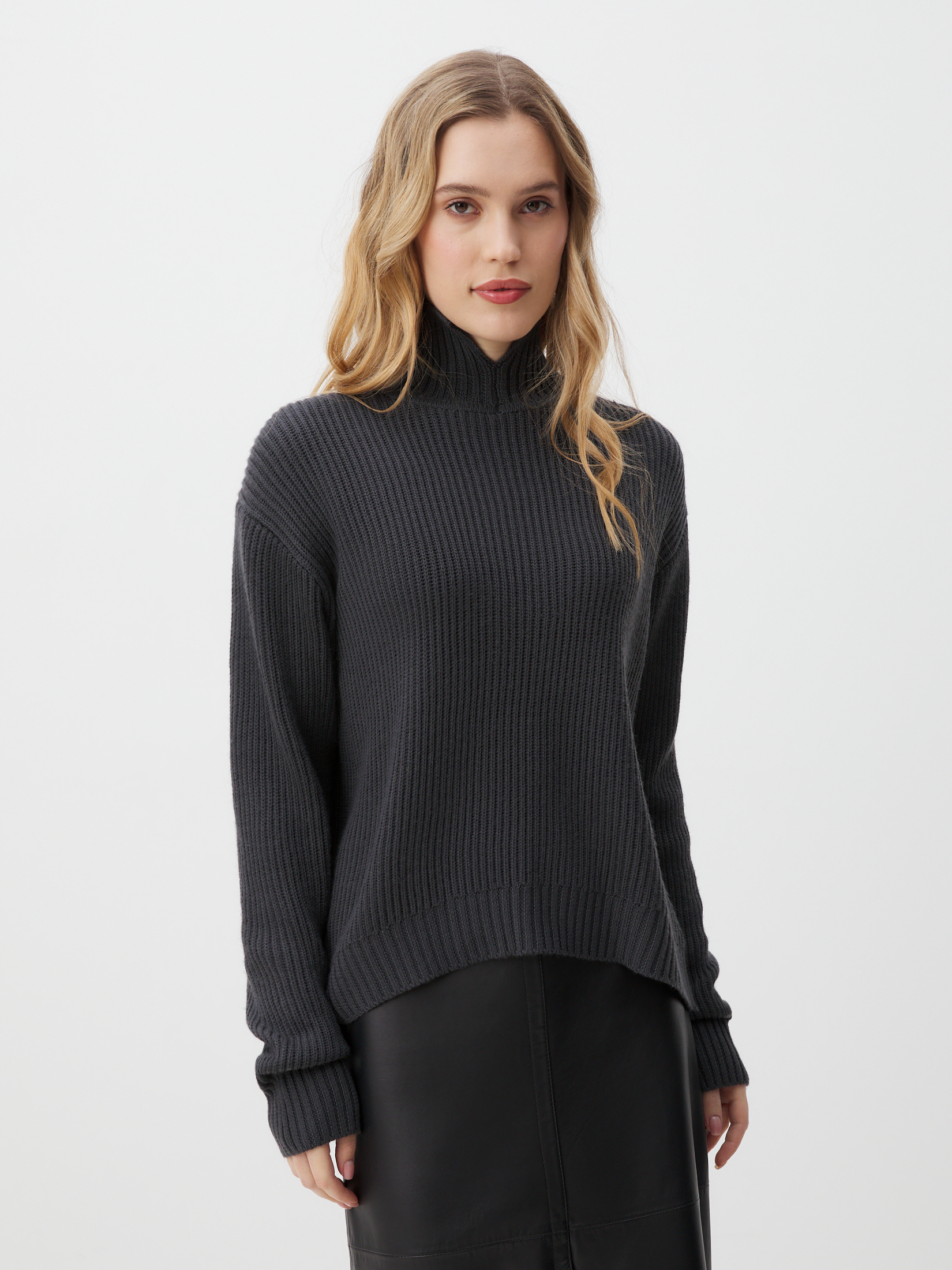 Женский свитер MAISON DAVID 4406553, темно-серый