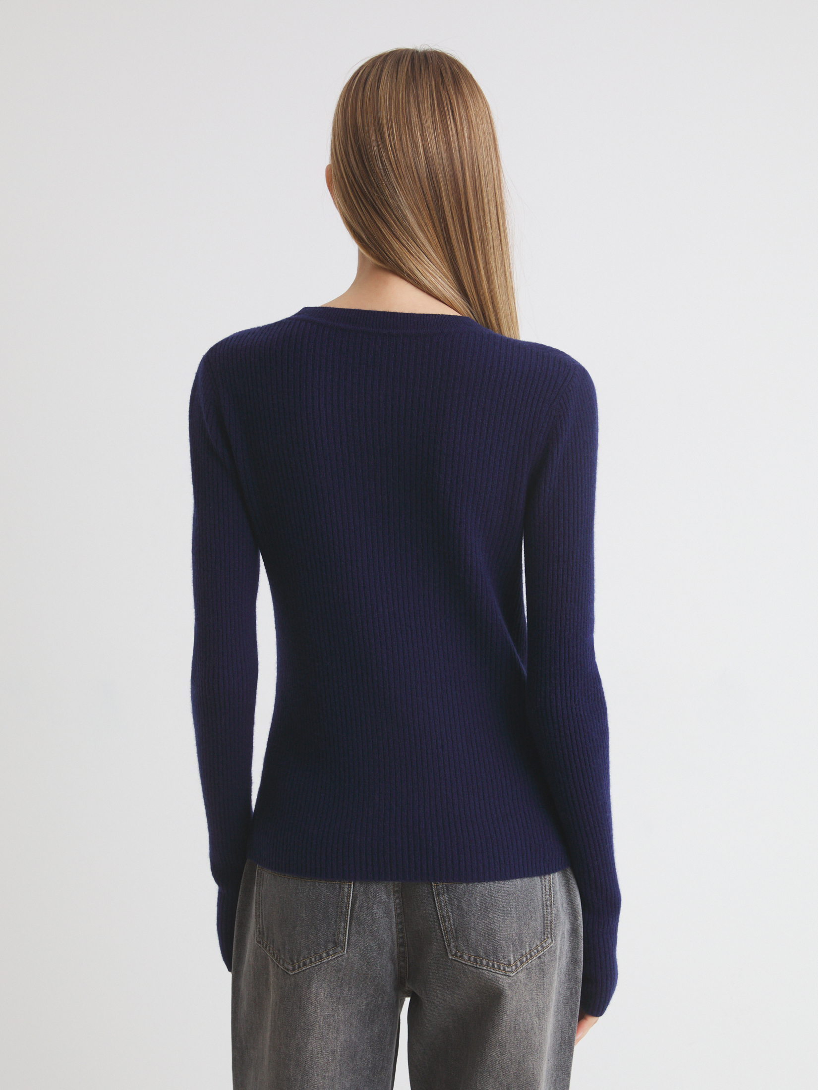 Женский джемпер MAISON DAVID 4536813, ночной синий