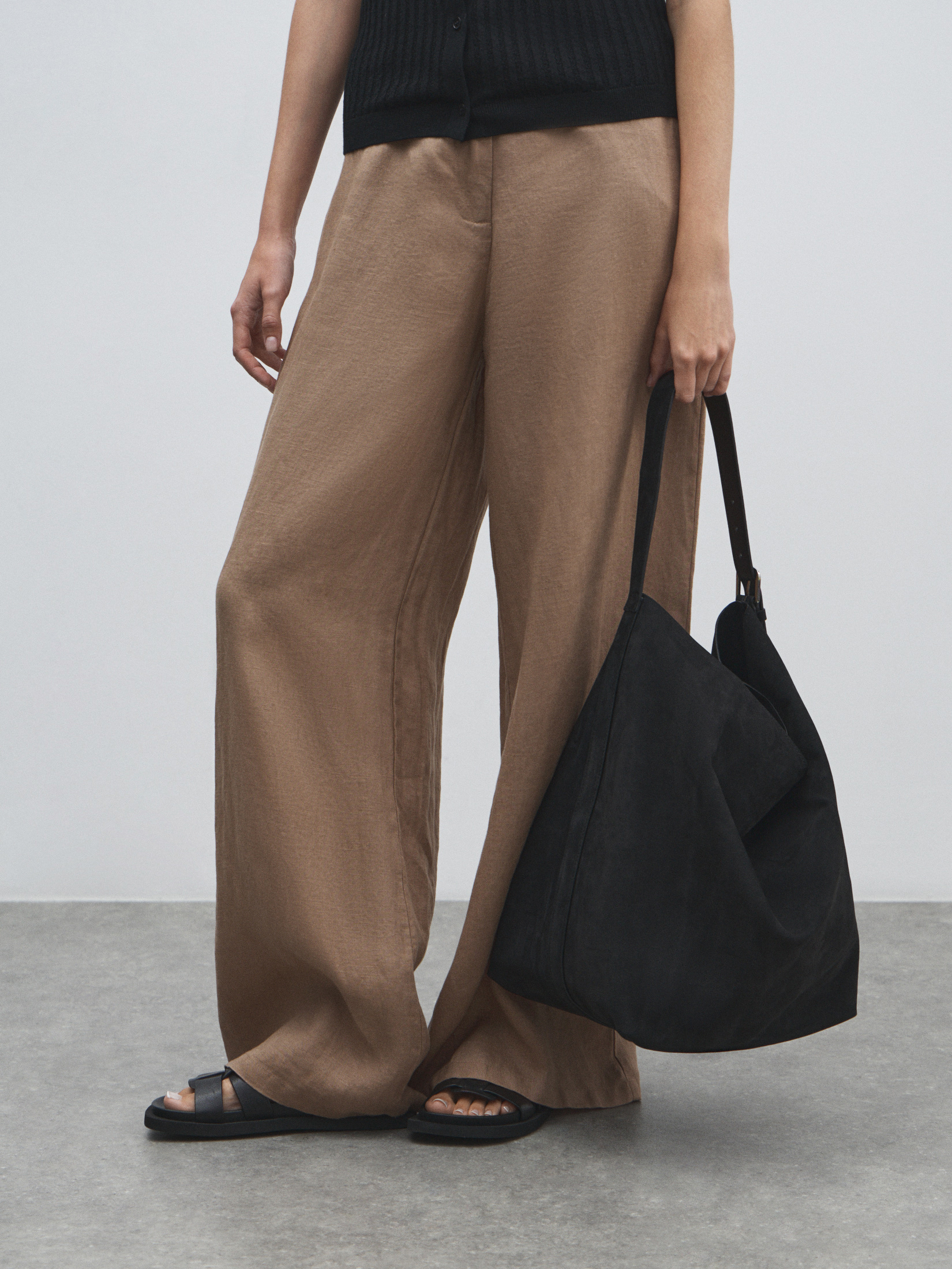 Женский шоппер MAISON DAVID 4856164, черный