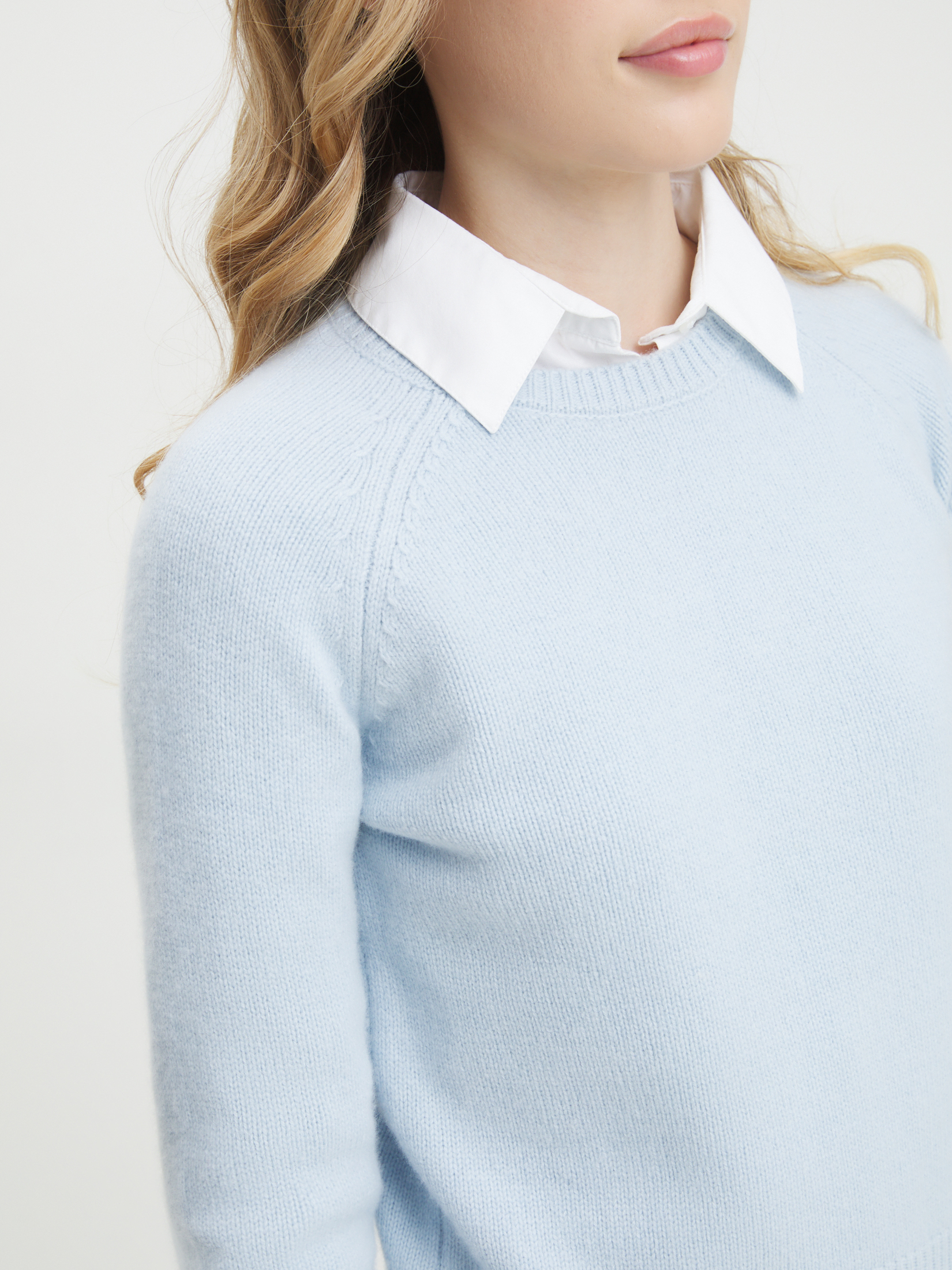 Женский джемпер MAISON DAVID 4406800, морозно-голубой