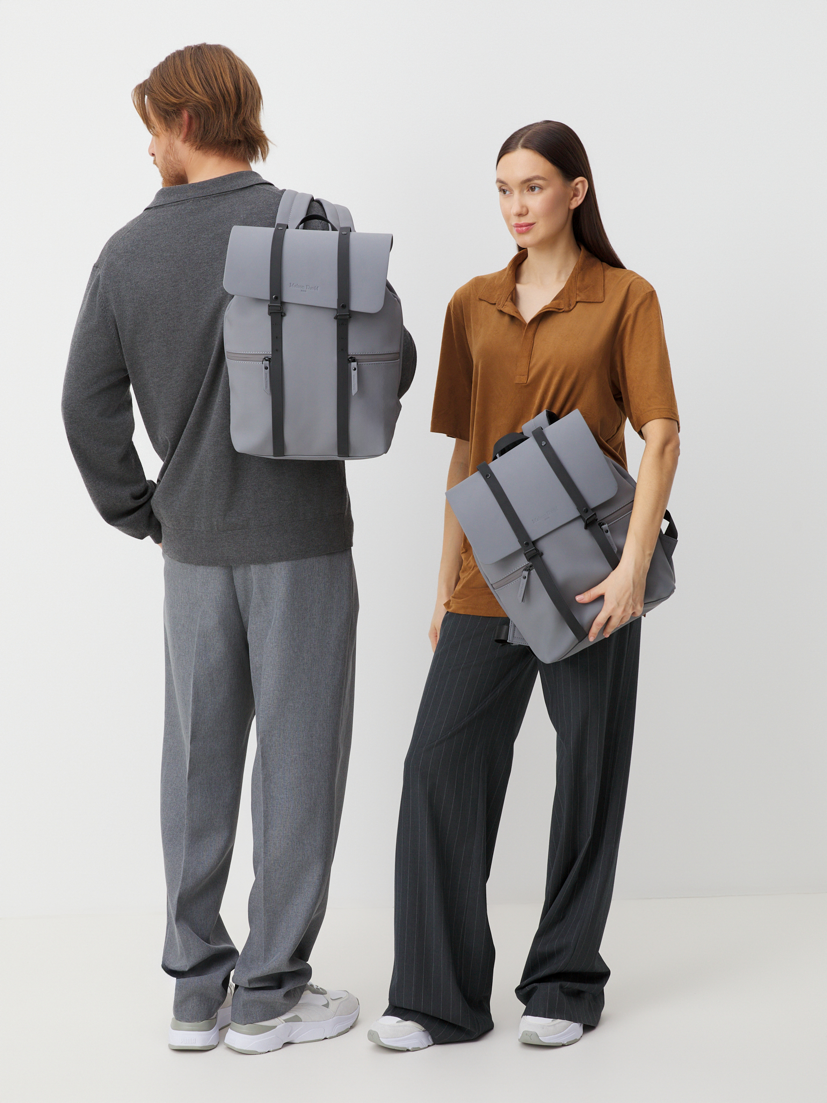 Рюкзак MAISON DAVID 4056387, серый