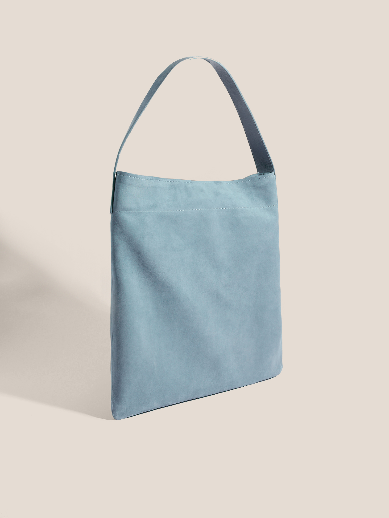 Женский шоппер MAISON DAVID 4646340, серо-голубой