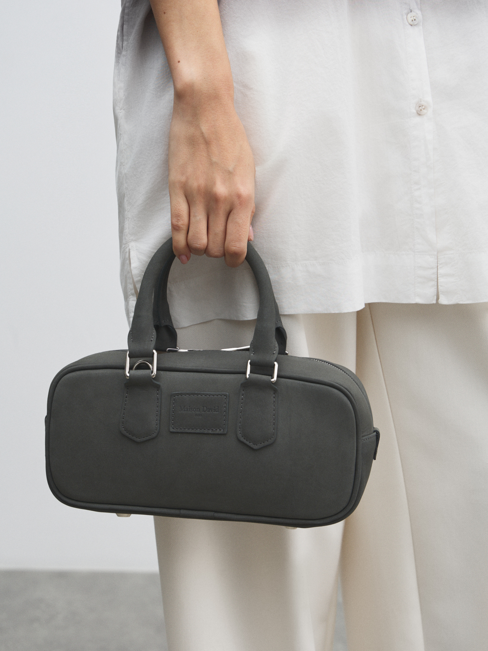 Женская сумка MAISON DAVID 4792441, темно-серый