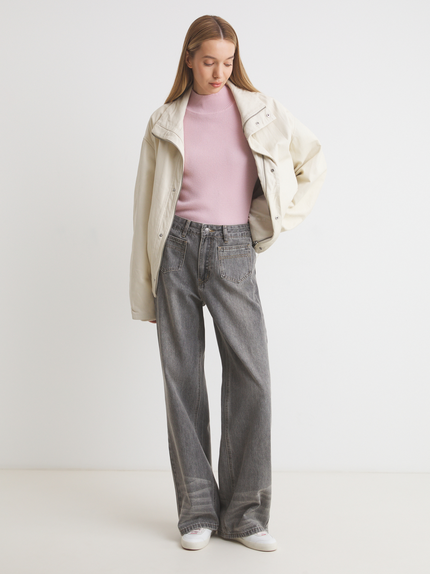 Женский джемпер MAISON DAVID 4400647, светло-розовый