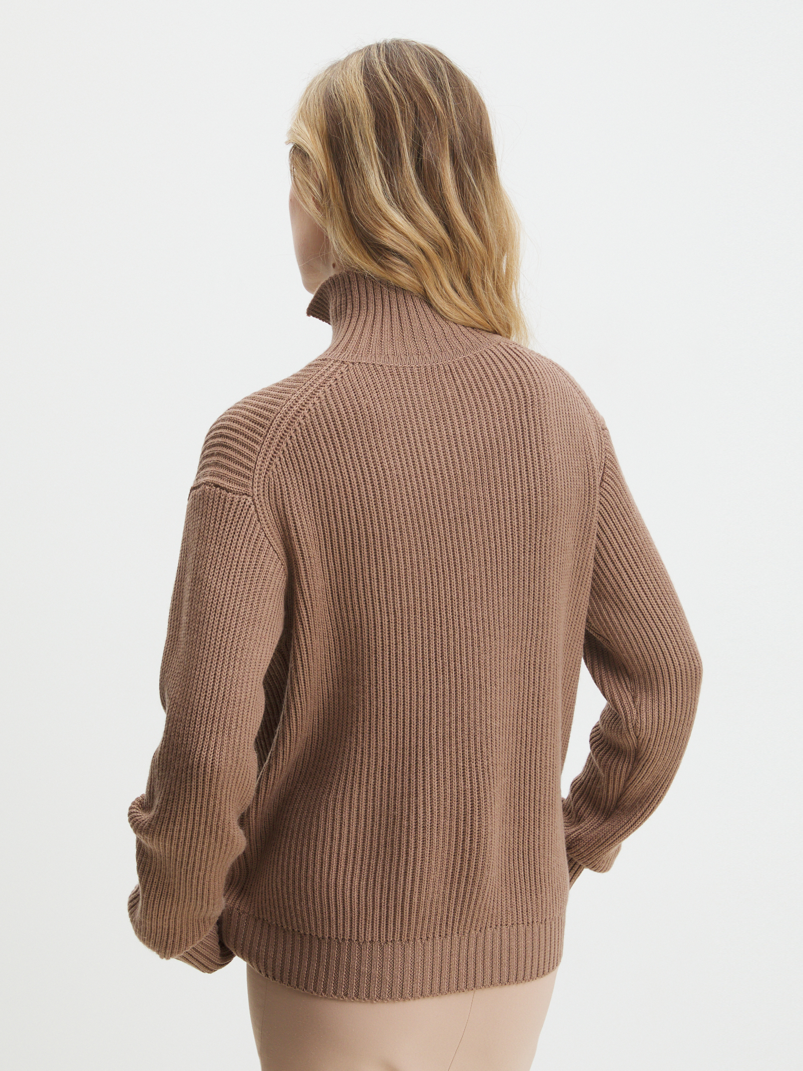 Женский свитер MAISON DAVID 4406504, серо-коричневый