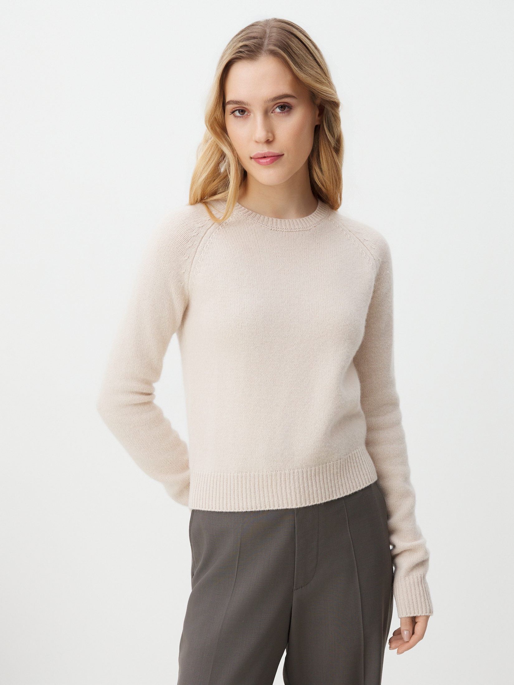 Женский джемпер MAISON DAVID 4406793, светло-бежевый