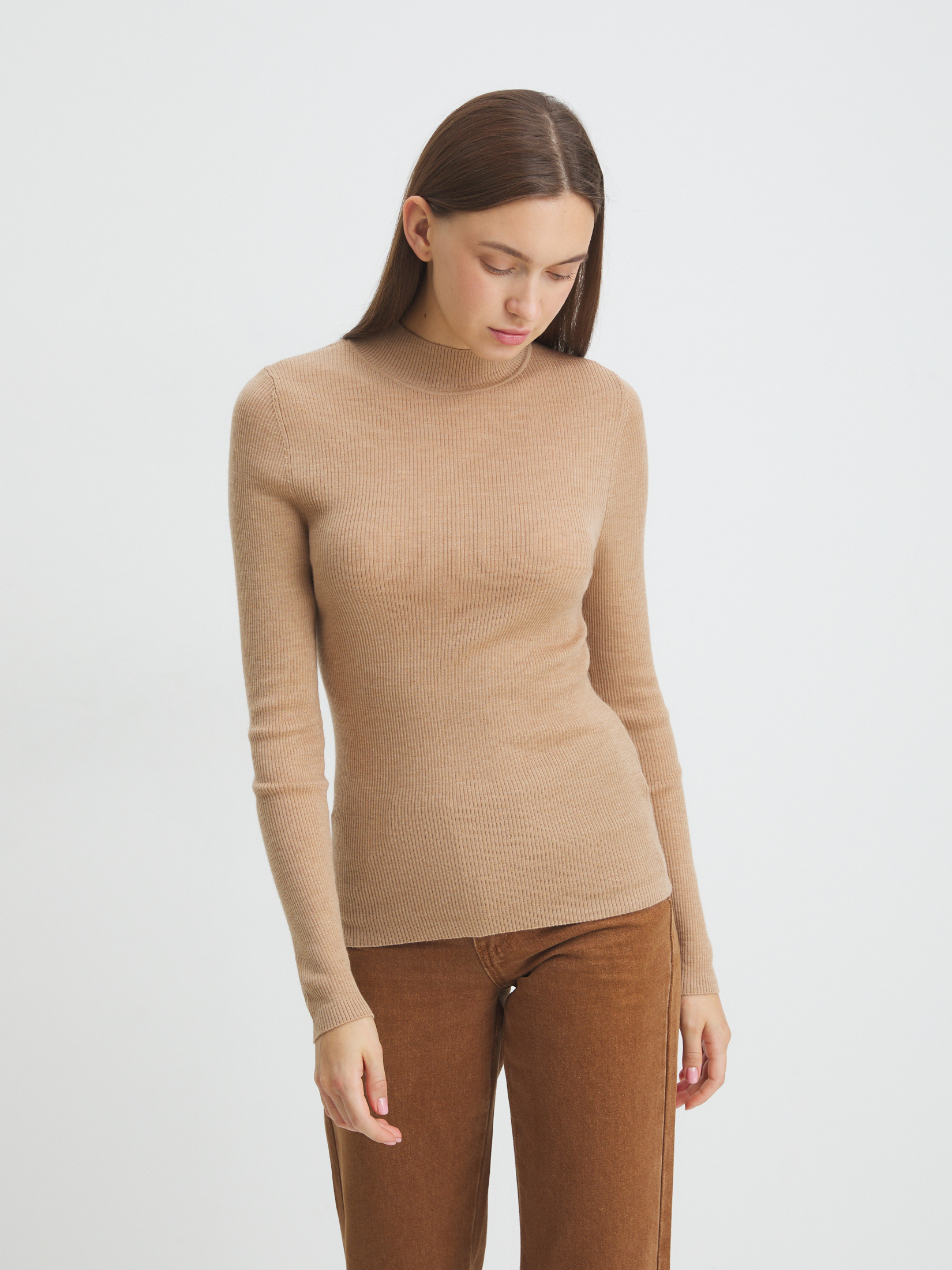 Женский джемпер MAISON DAVID 4273240, бежевый