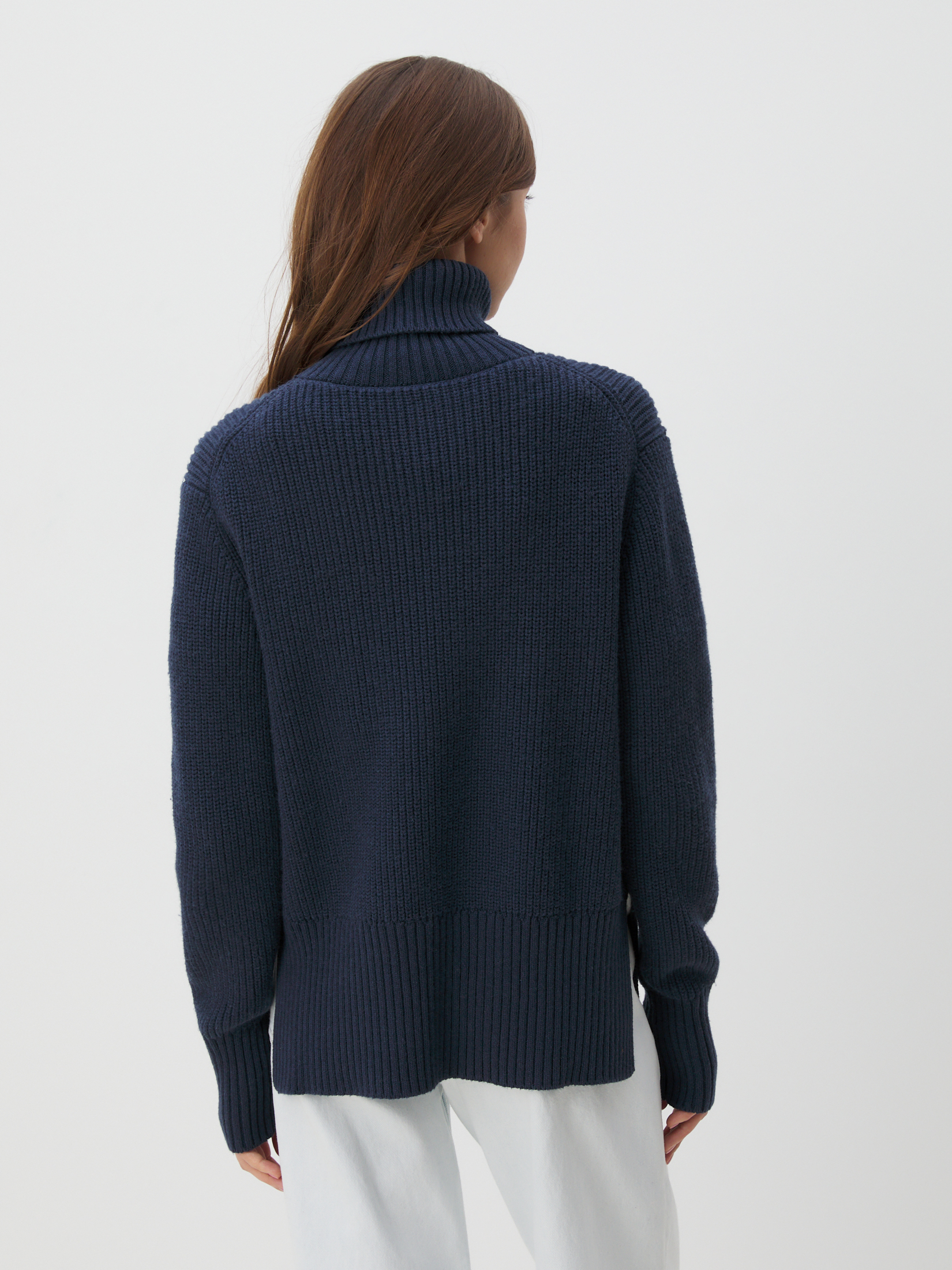 Женский свитер MAISON DAVID 4450941, темно-синий