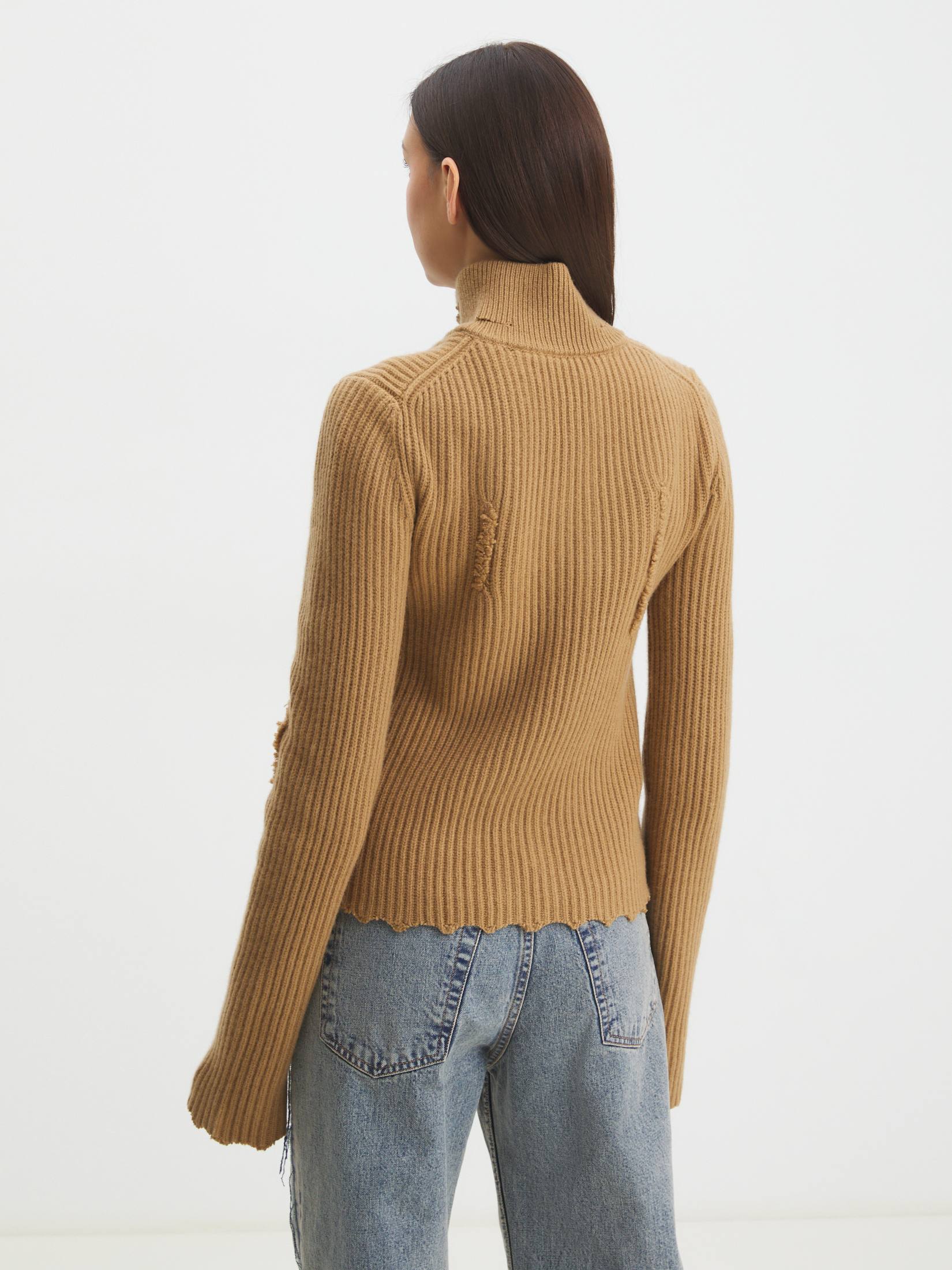 Женский кардиган MAISON DAVID 4351076, коричнево-бежевый