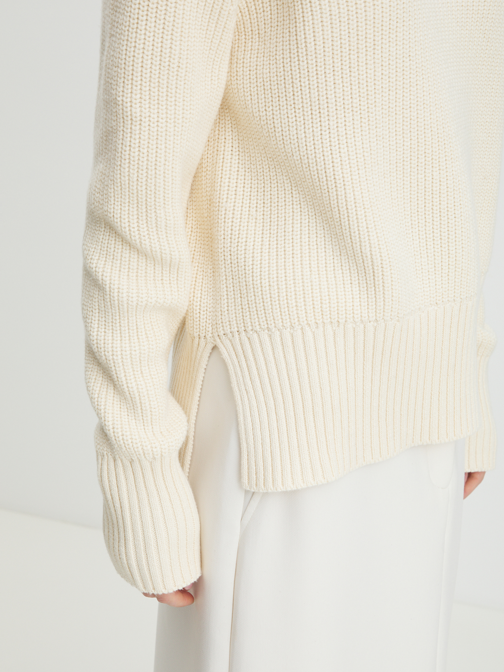 Женский свитер MAISON DAVID 4450871, молочно-бежевый