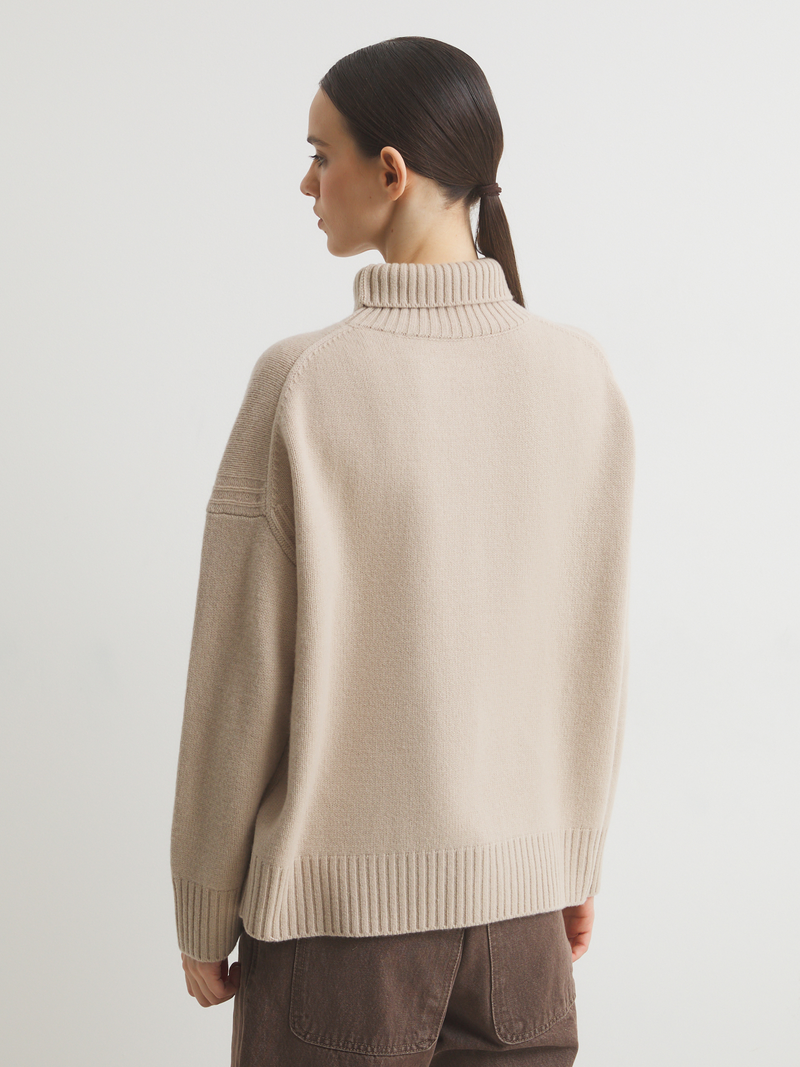 Женский свитер MAISON DAVID 4381793, серовато-бежевый