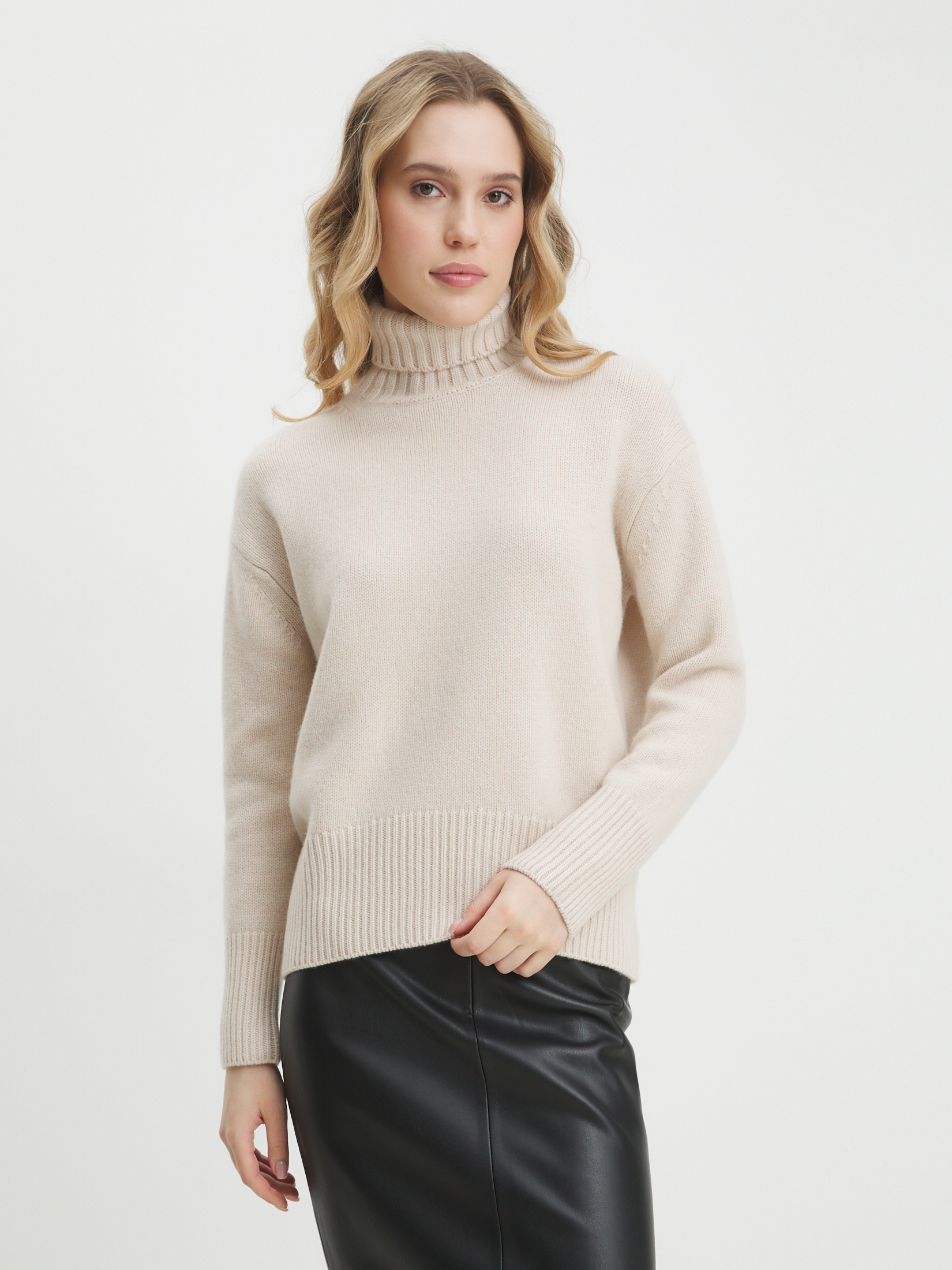 Женский свитер MAISON DAVID 4406582, молочно-бежевый