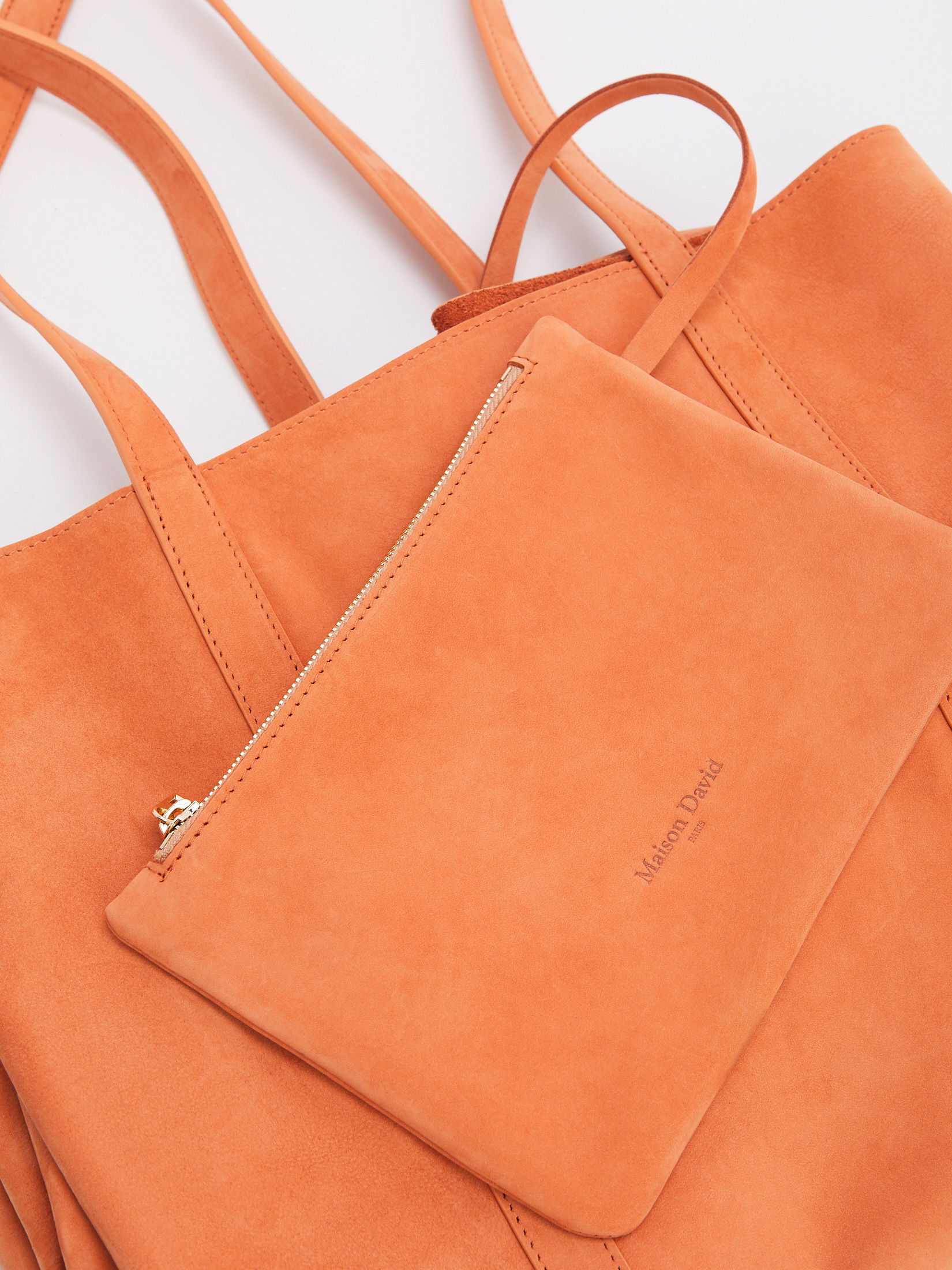Женский шоппер MAISON DAVID 4661384, персиковый