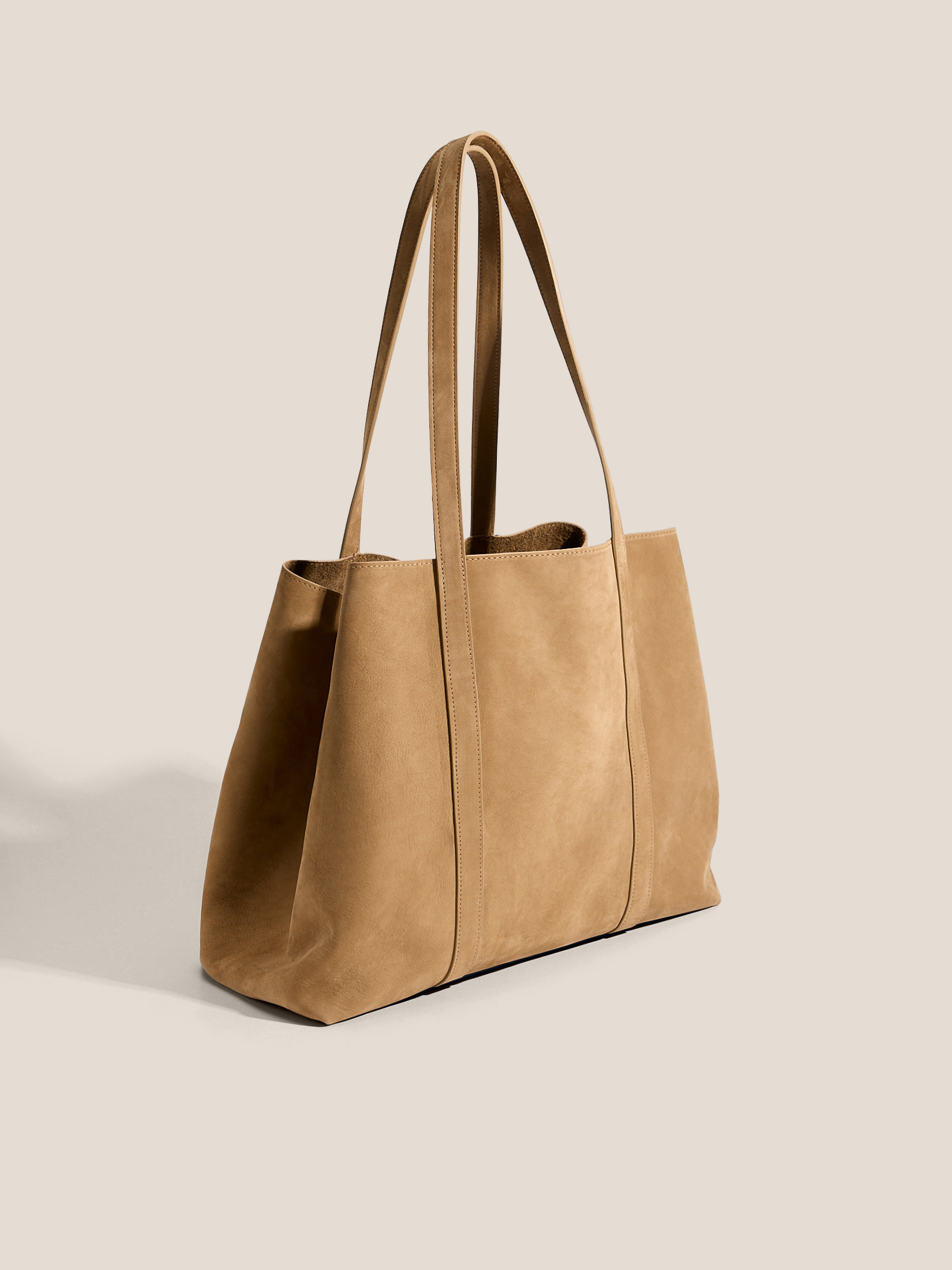 Женский шоппер MAISON DAVID 4661378, зеленовато-бежевый