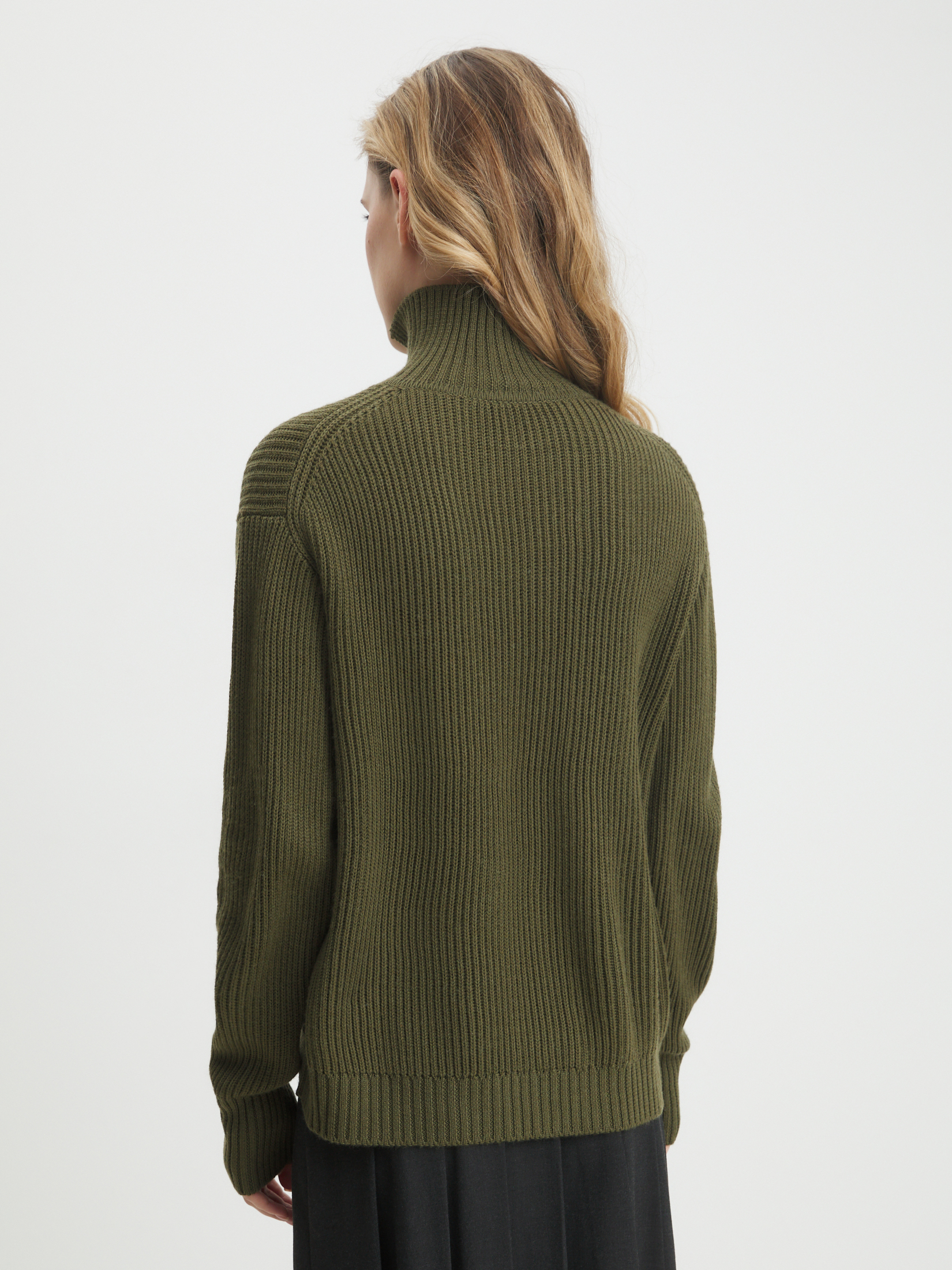 Женский свитер MAISON DAVID 4406546, хаки