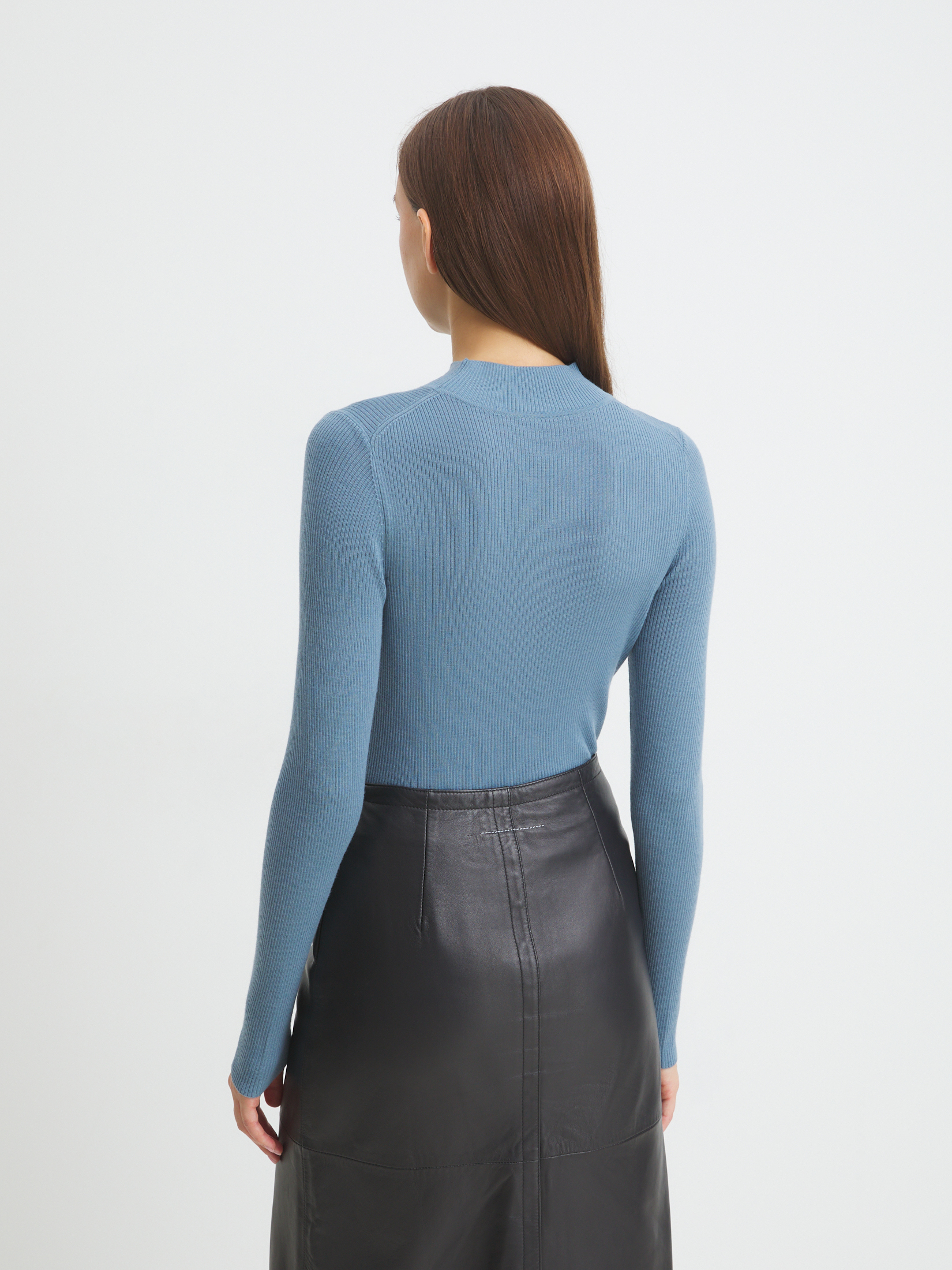 Женский джемпер MAISON DAVID 4273254, серо-голубой