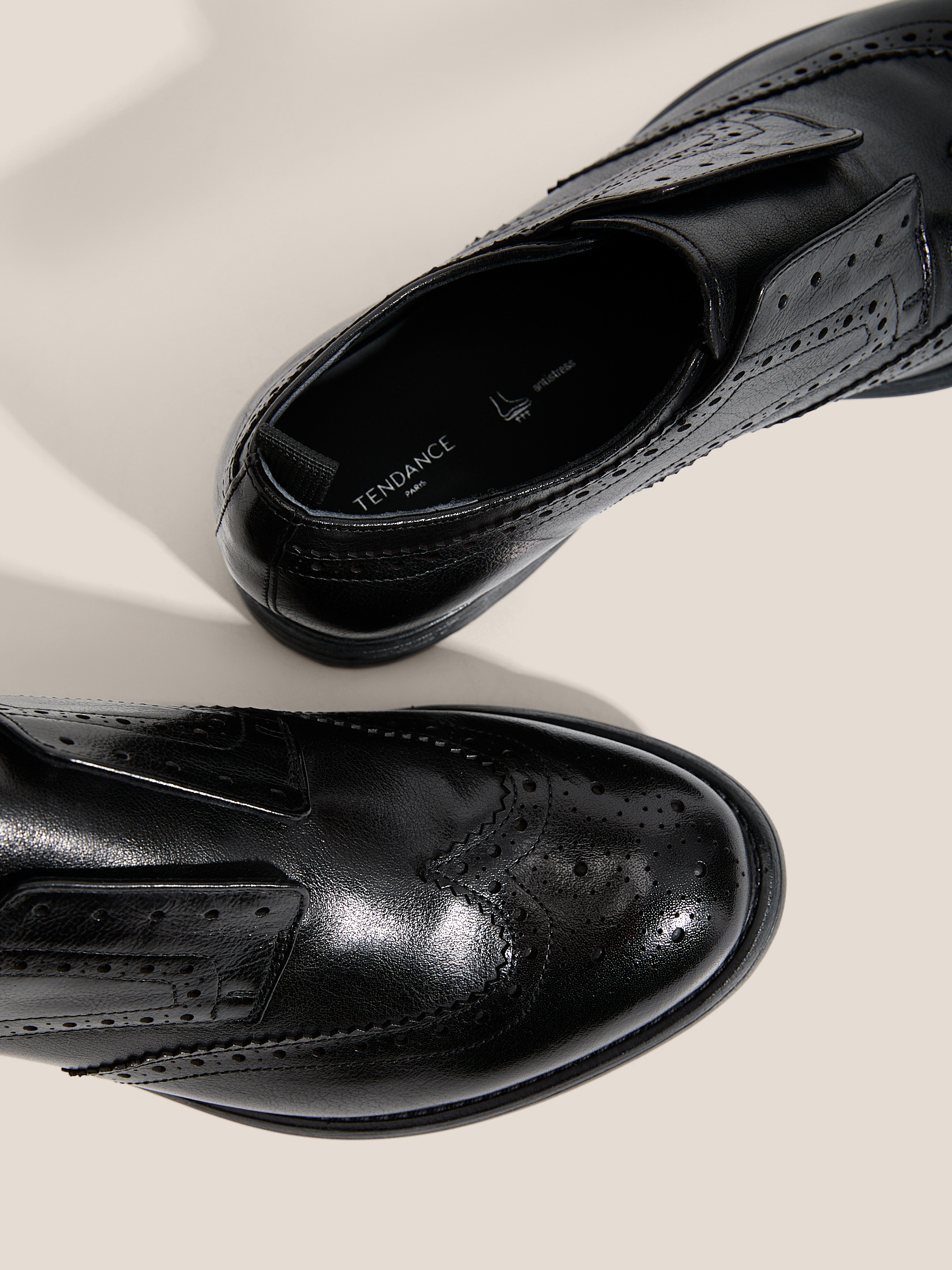 Мужские броги TENDANCE 4582933, черный