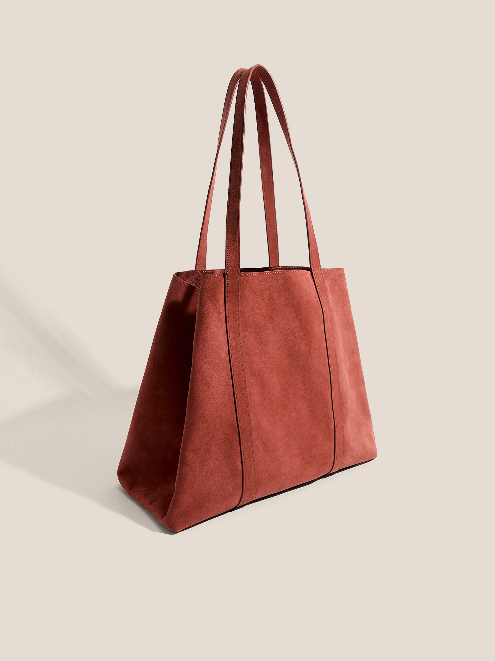 Женский шоппер MAISON DAVID 4661394, коричнево-красный