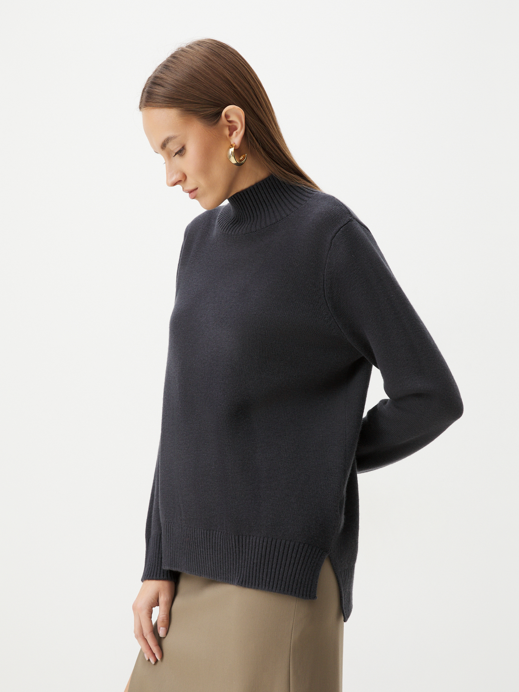 Женский свитер MAISON DAVID 4332178, темно-серый