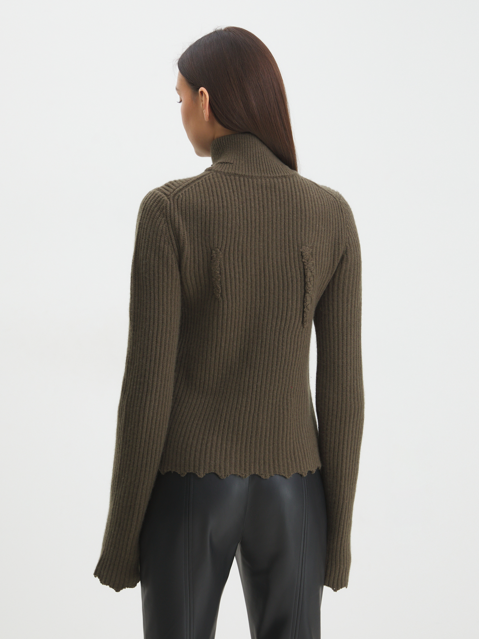 Женский кардиган MAISON DAVID 4351097, хаки