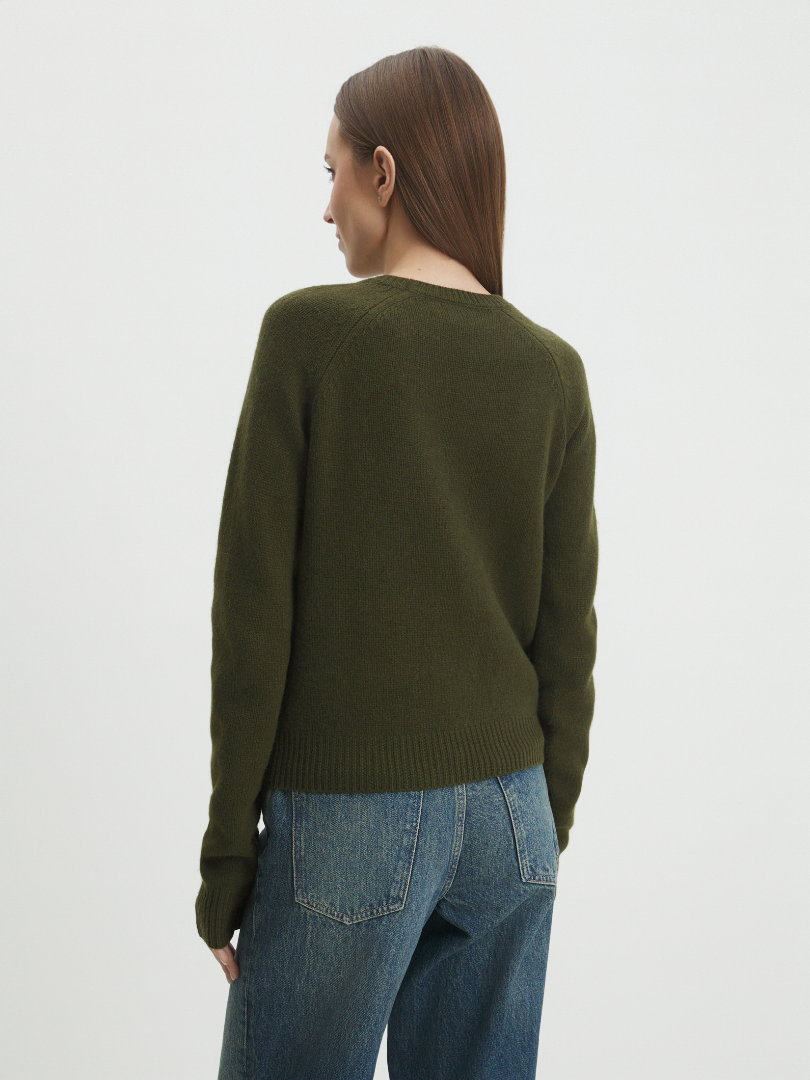 Женский джемпер MAISON DAVID 4406688, хаки