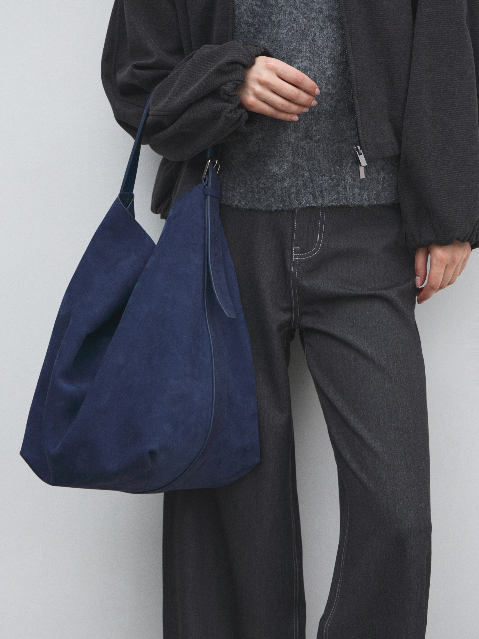 Женский шоппер MAISON DAVID 4856176, синий