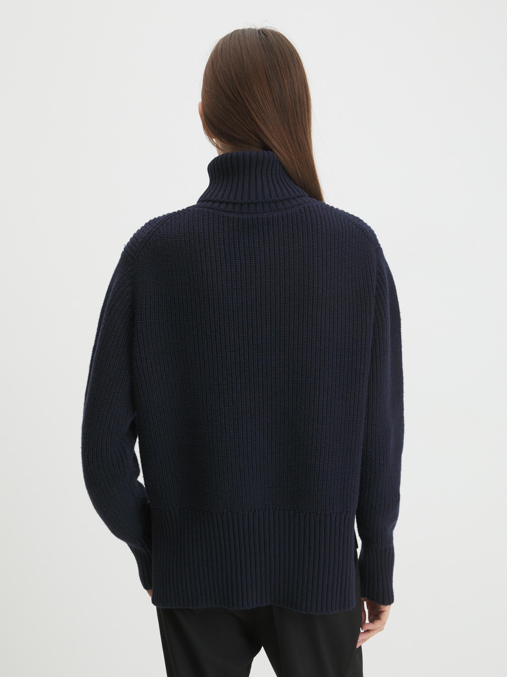 Женский свитер MAISON DAVID 4450948, ночной синий