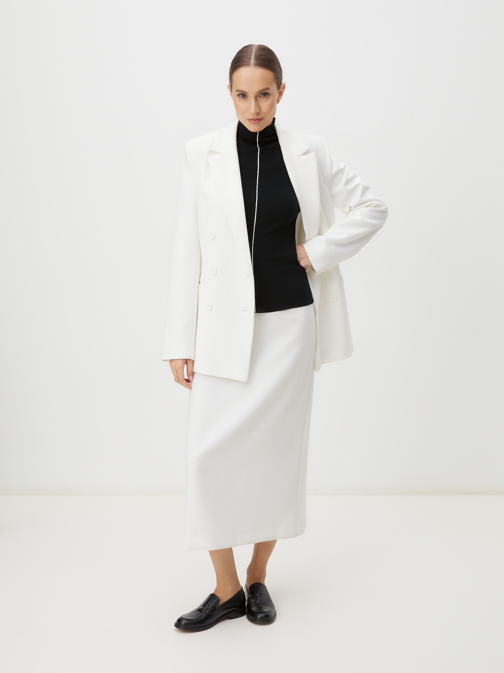 Женская водолазка MAISON DAVID 4090158, черный