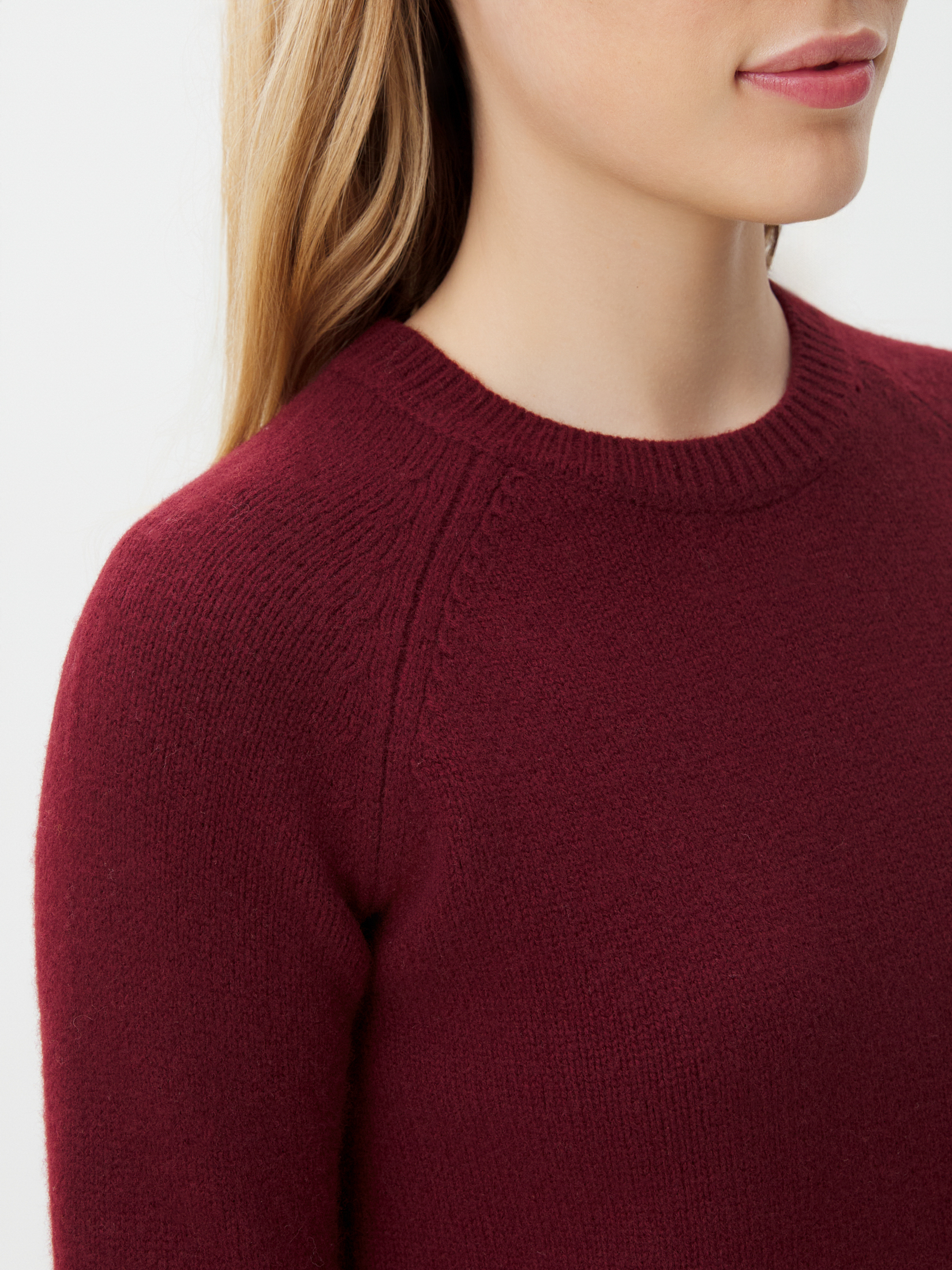 Женский джемпер MAISON DAVID 4406744, бордовый