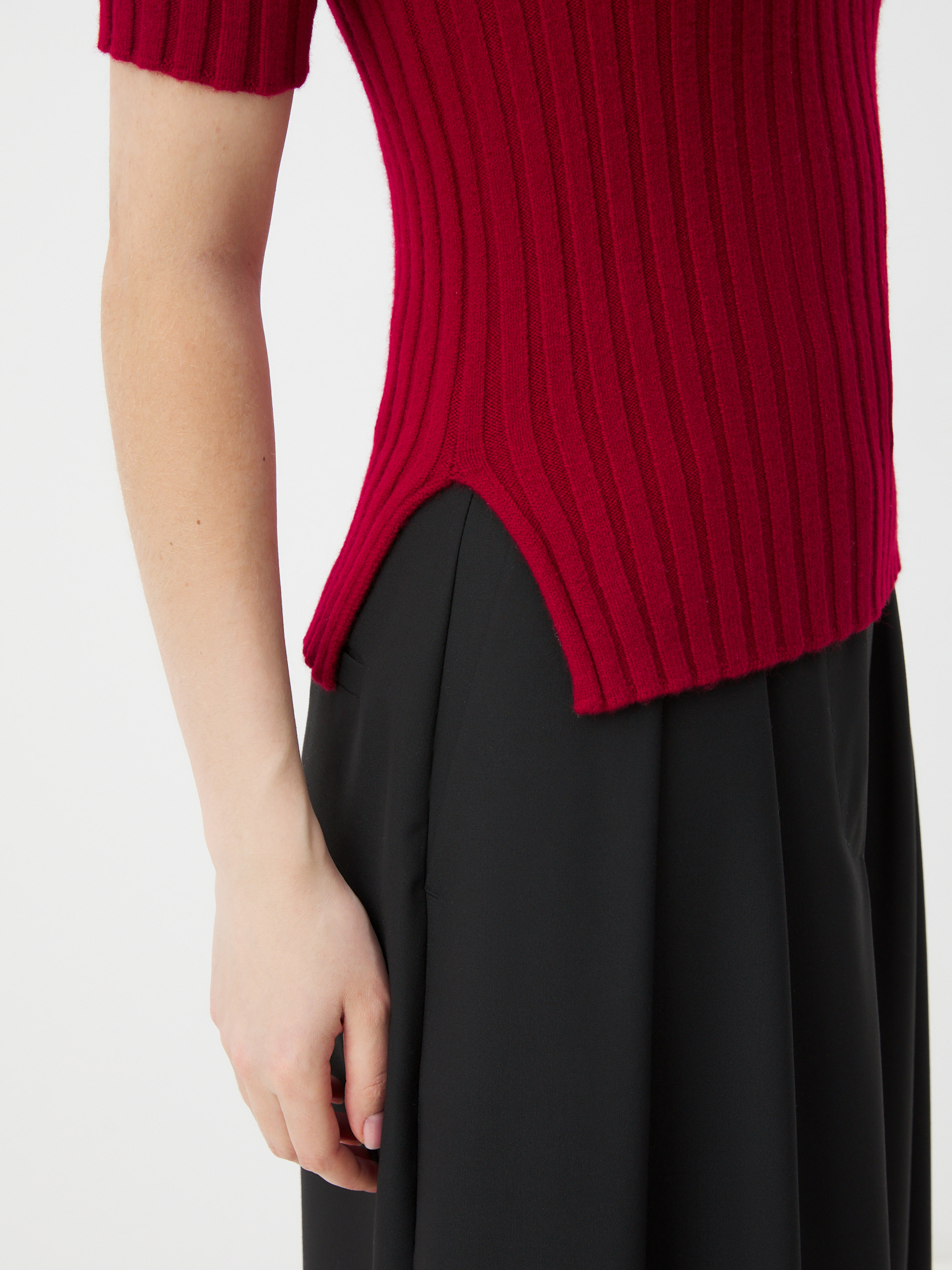 Женская водолазка MAISON DAVID 4450793, рубиновый