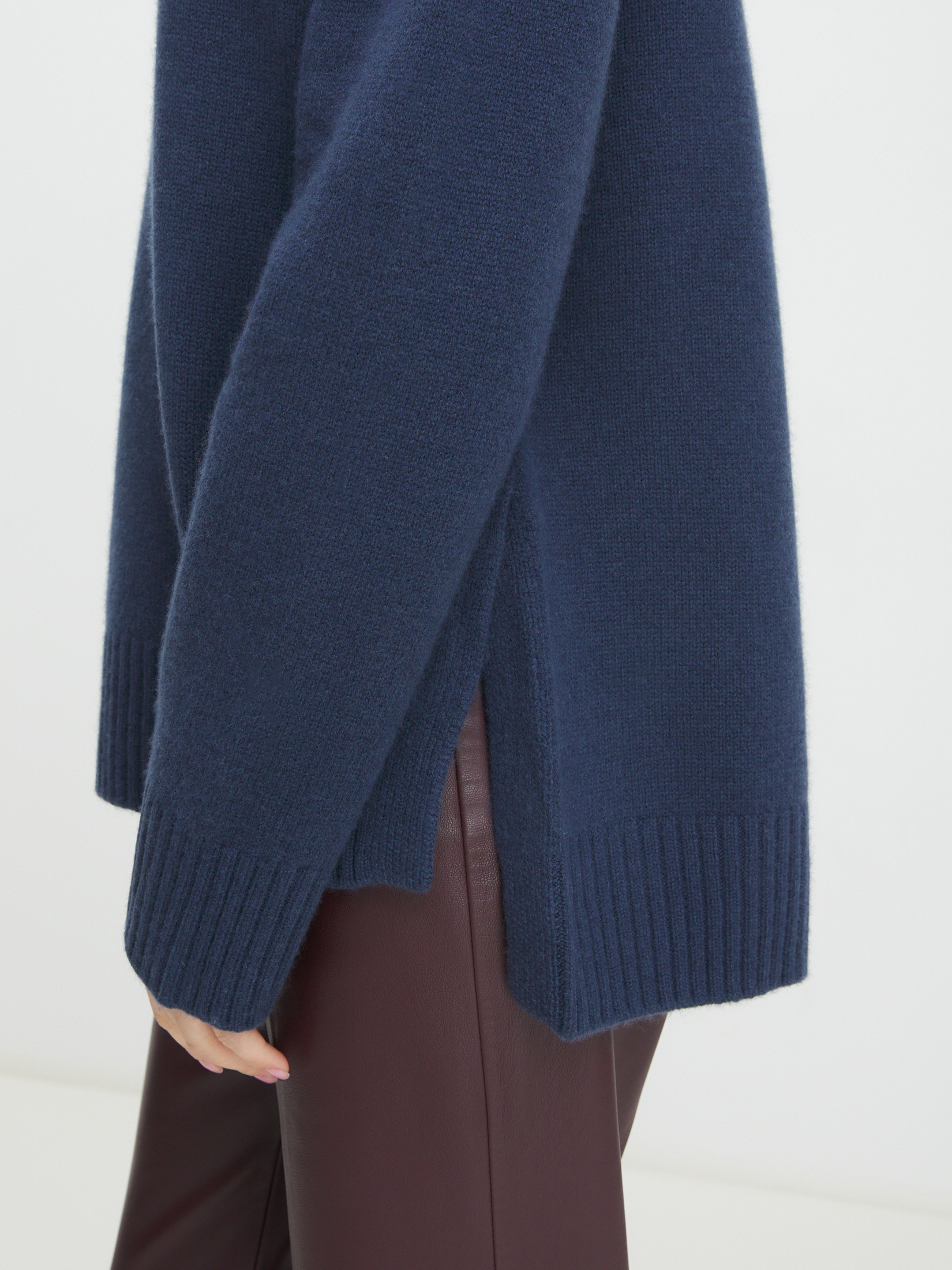 Женский свитер MAISON DAVID 4351004, серо-синий